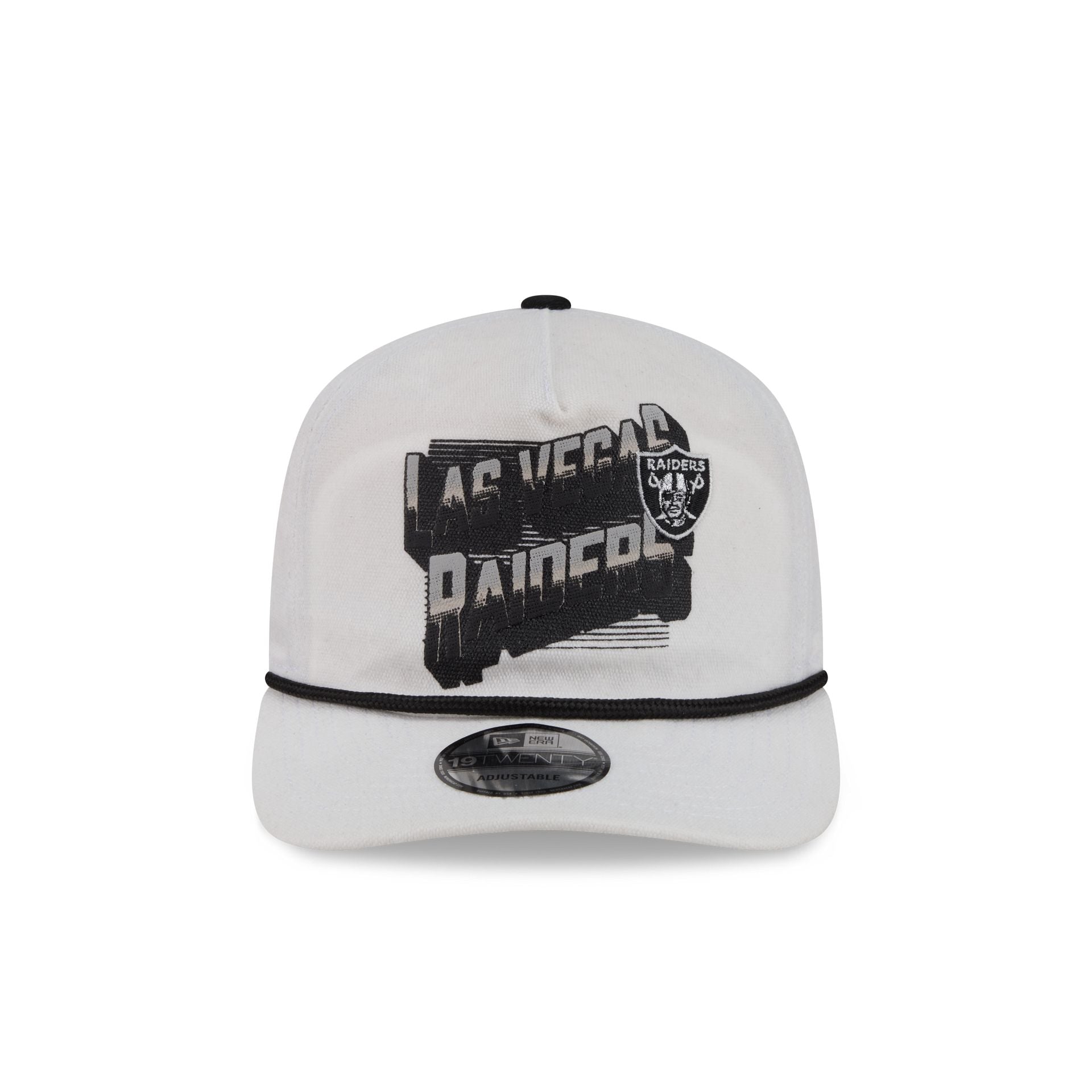 Alternative view of Las Vegas Raiders Duck Cloth 19Twenty Adjustable Hat