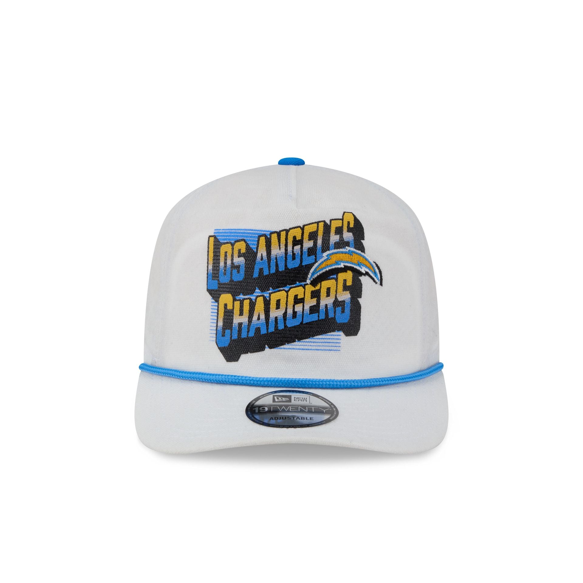 Alternative view of Los Angeles Chargers Duck Cloth 19Twenty Adjustable Hat