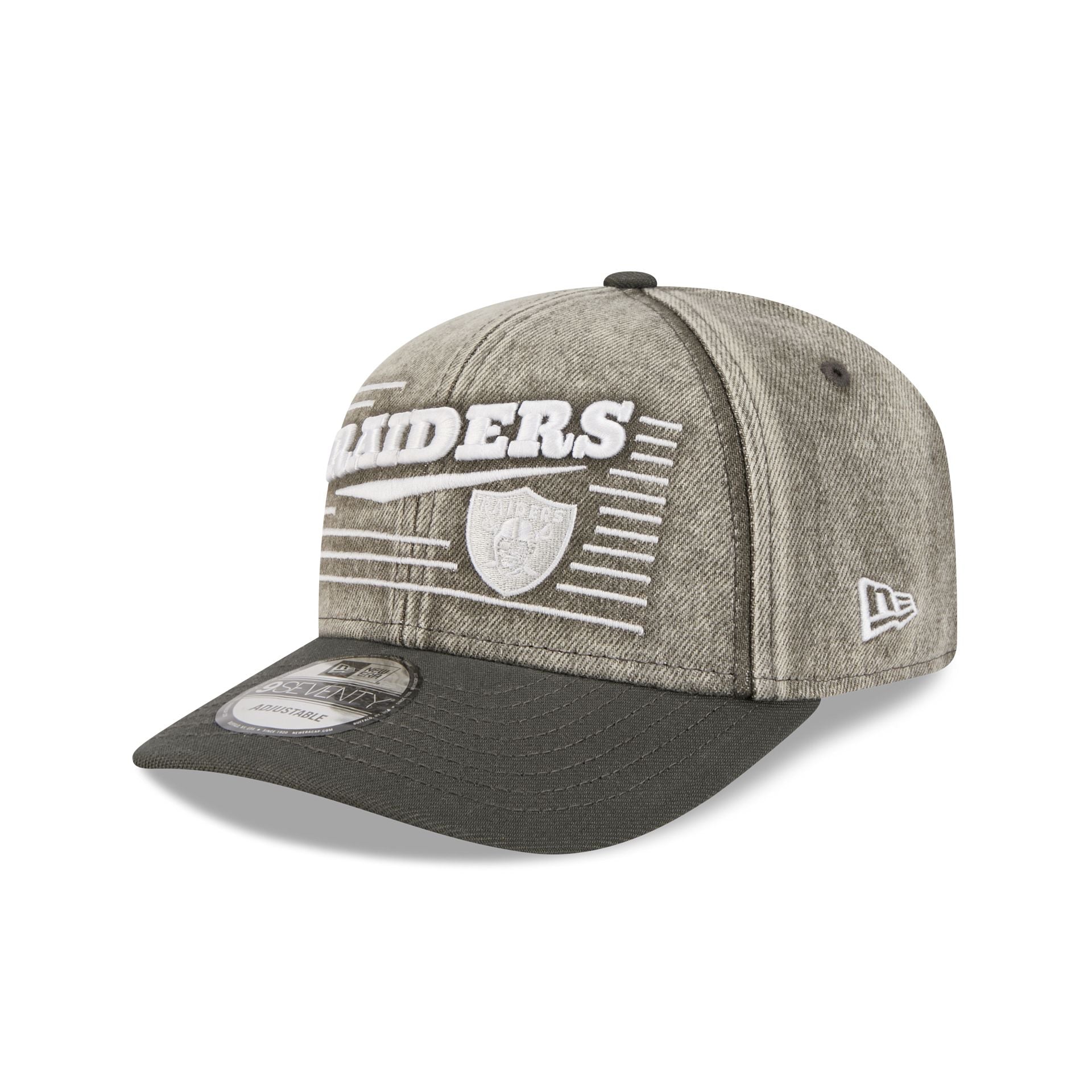 Las Vegas Raiders Washed Denim 9Seventy Adjustable Hat