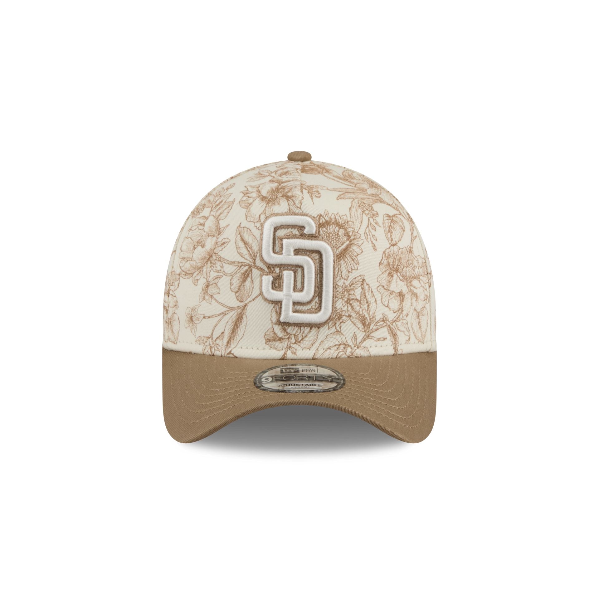 Alternative view of San Diego Padres Spring Floral 9Forty A-Frame Snapback Hat