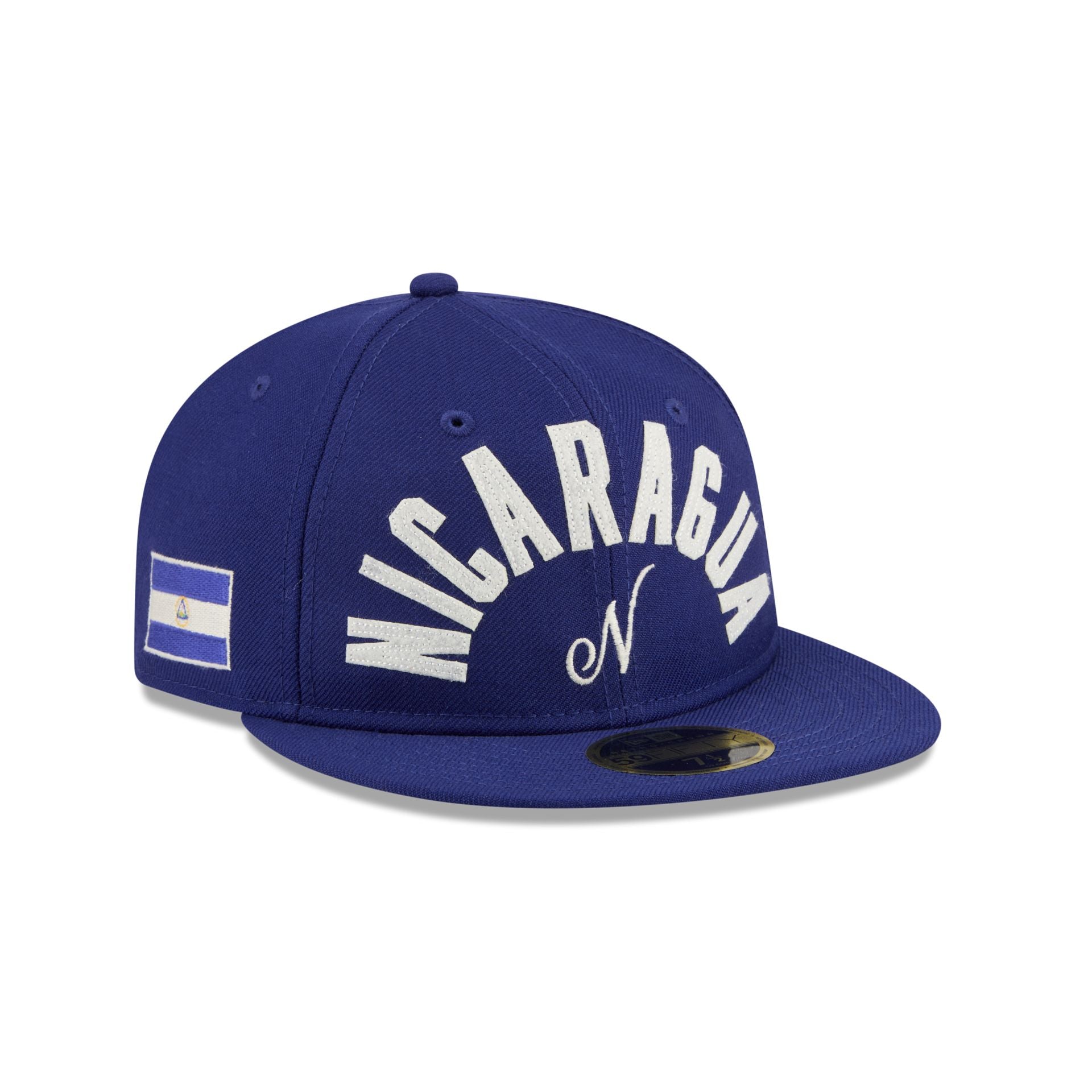 Nicaragua Classic Script Retro Crown 59Fifty Fitted Hat