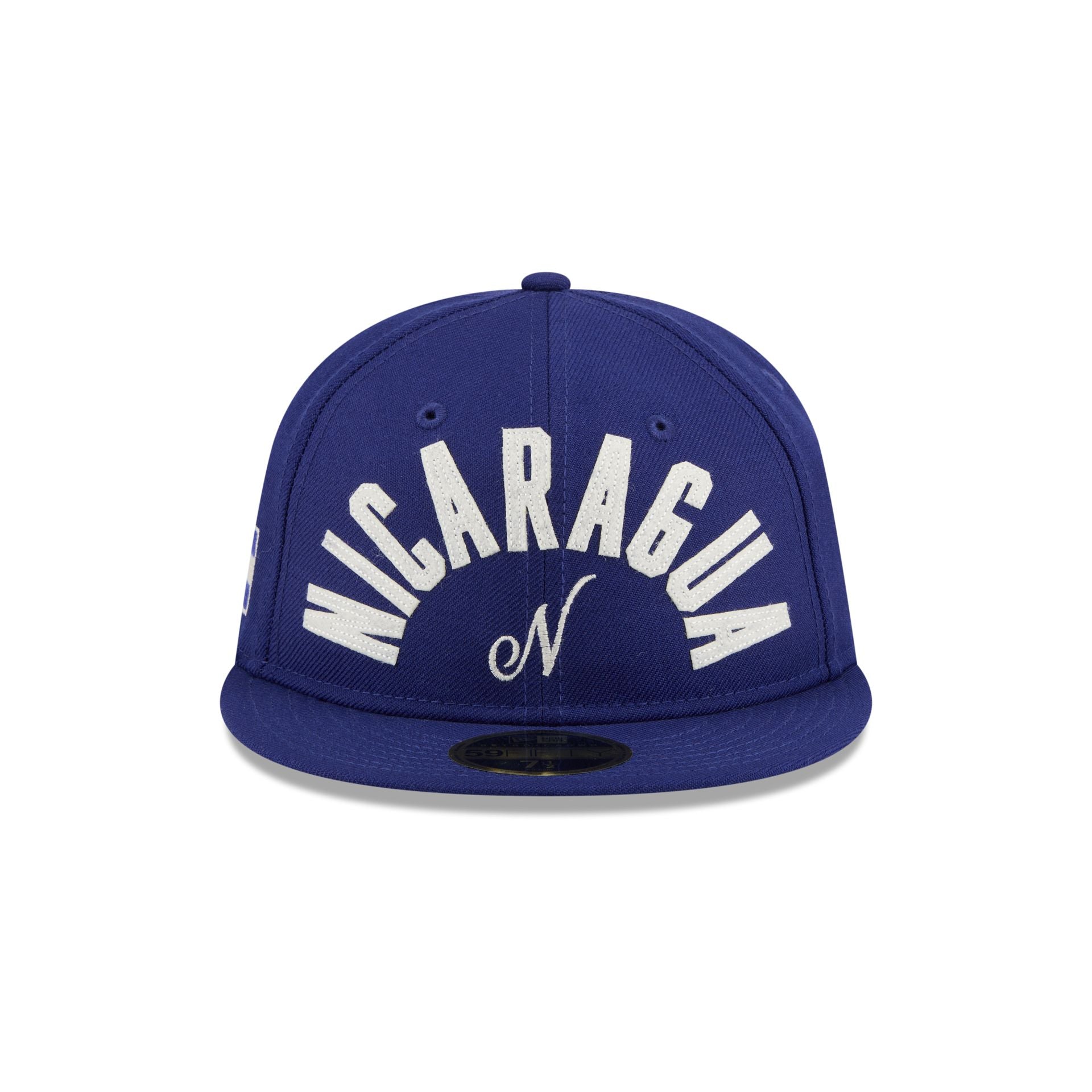 Alternative view of Nicaragua Classic Script Retro Crown 59Fifty Fitted Hat
