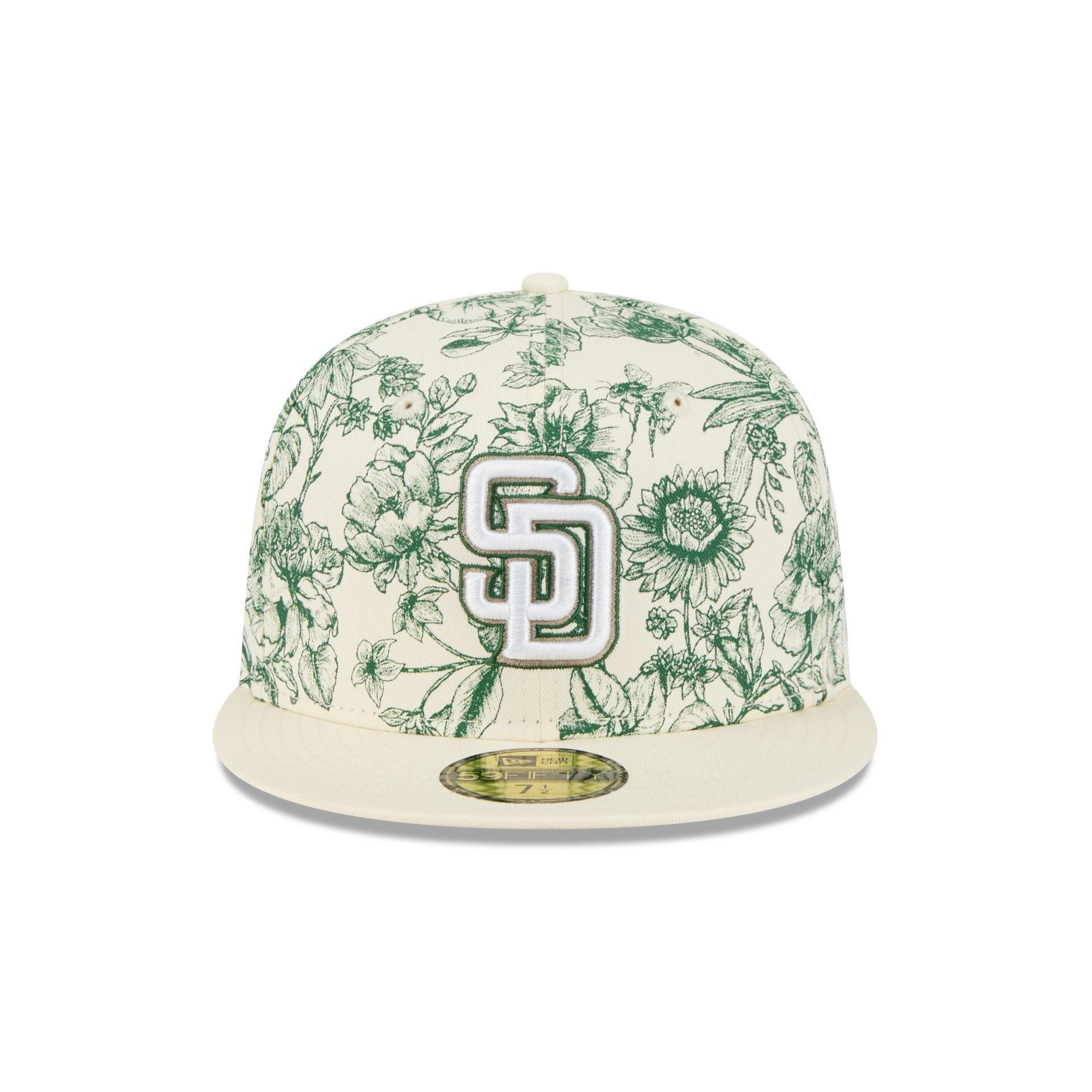 Alternative view of San Diego Padres Spring Floral 59Fifty Fitted Hat