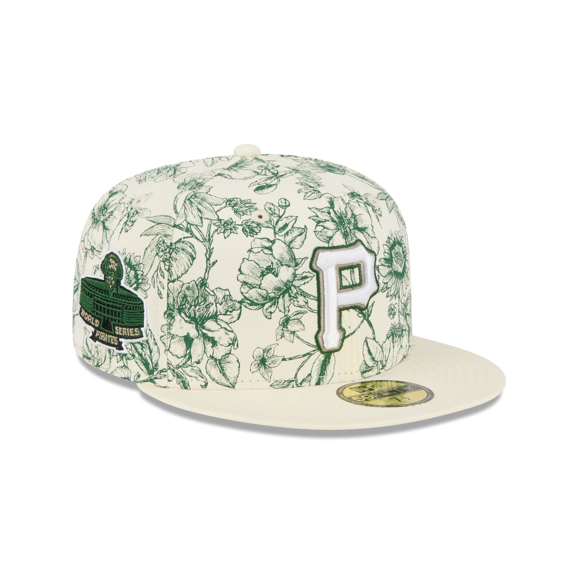 Pittsburgh Pirates Spring Floral 59Fifty Fitted Hat