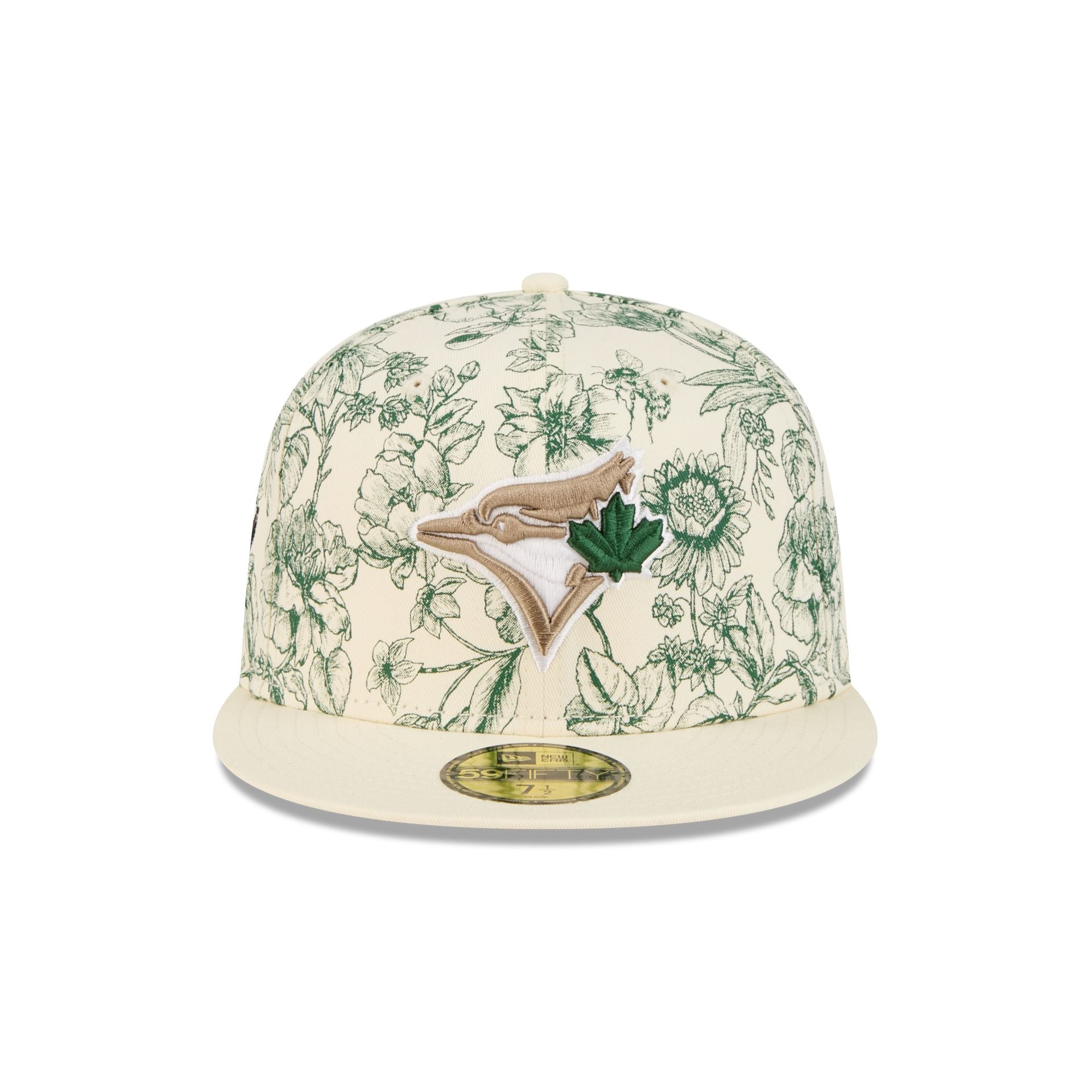 Alternative view of Toronto Blue Jays Spring Floral 59Fifty Fitted Hat