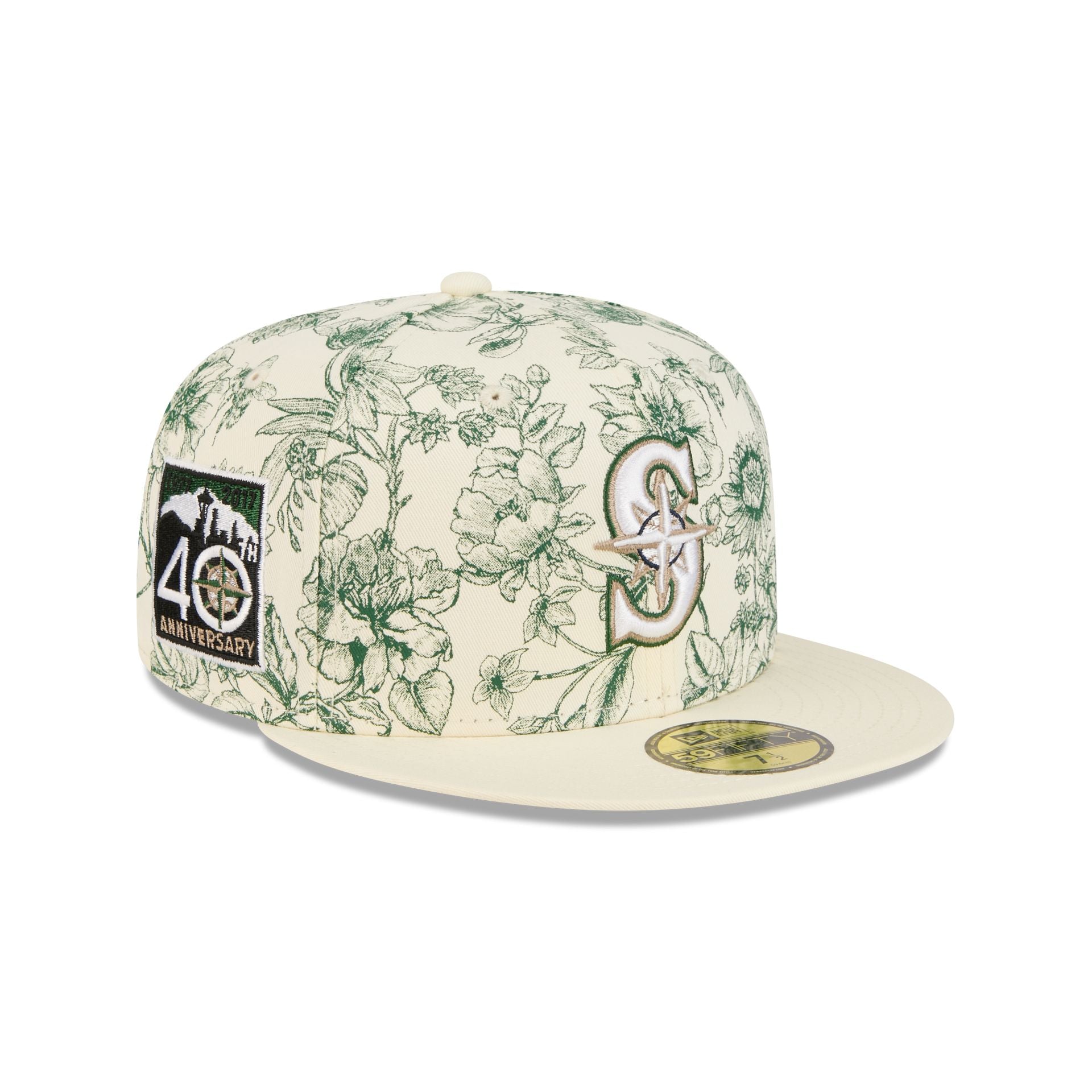 Seattle Mariners Spring Floral 59Fifty Fitted Hat