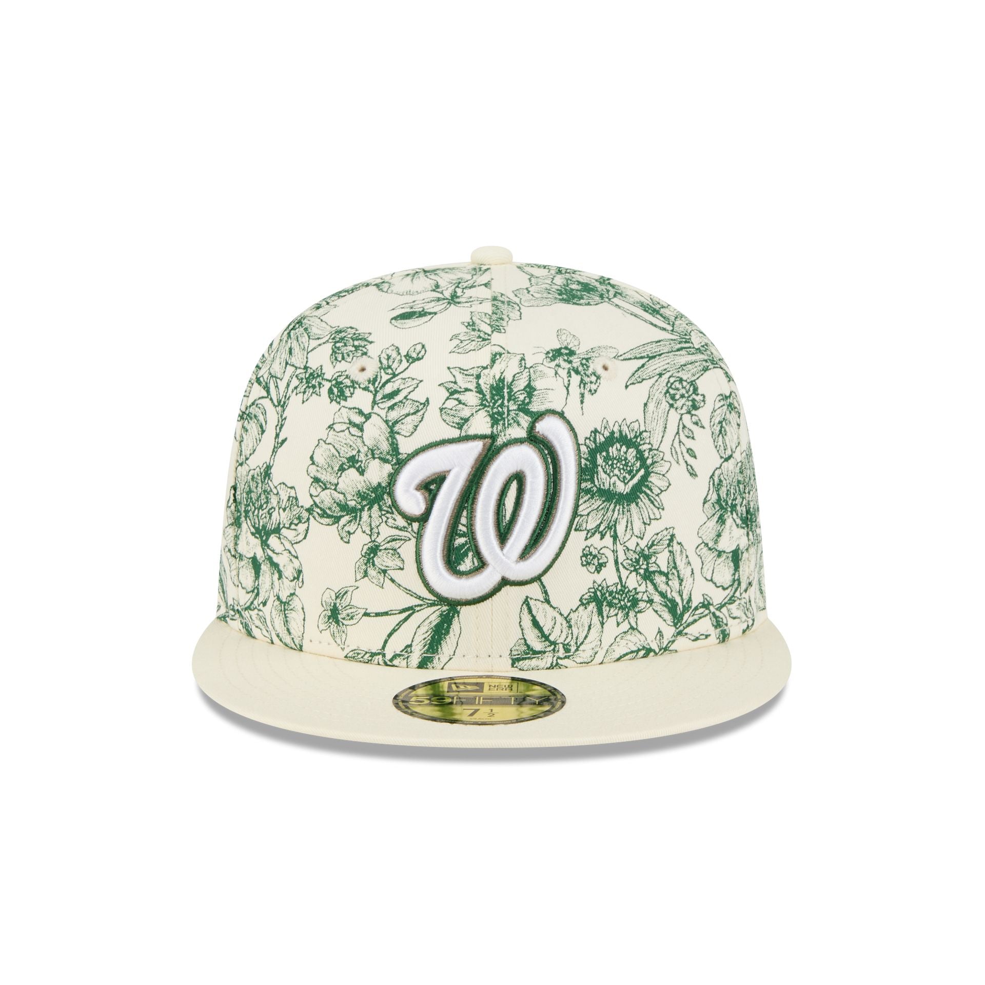 Alternative view of Washington Nationals Spring Floral 59Fifty Fitted Hat
