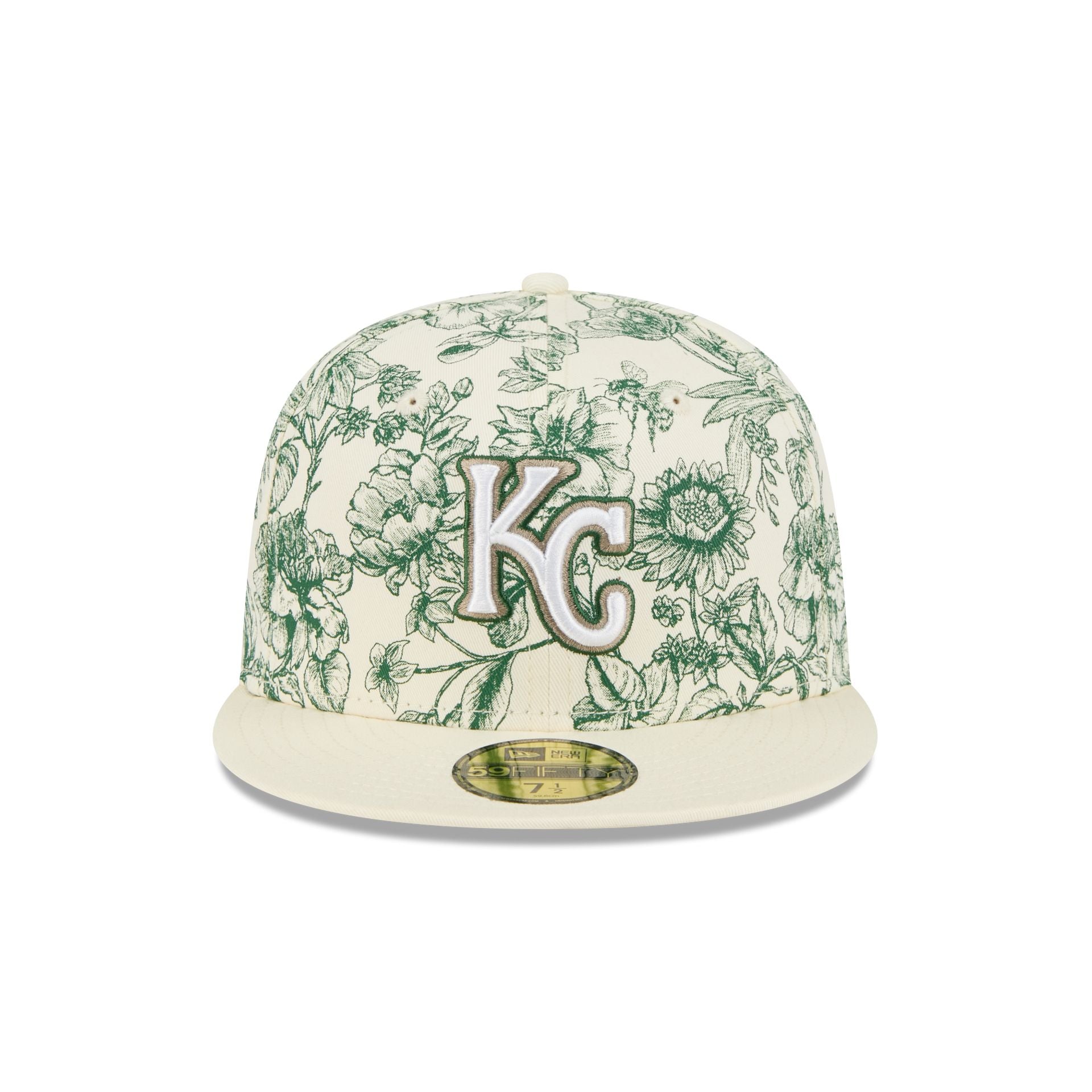 Alternative view of Kansas City Royals Spring Floral 59Fifty Fitted Hat