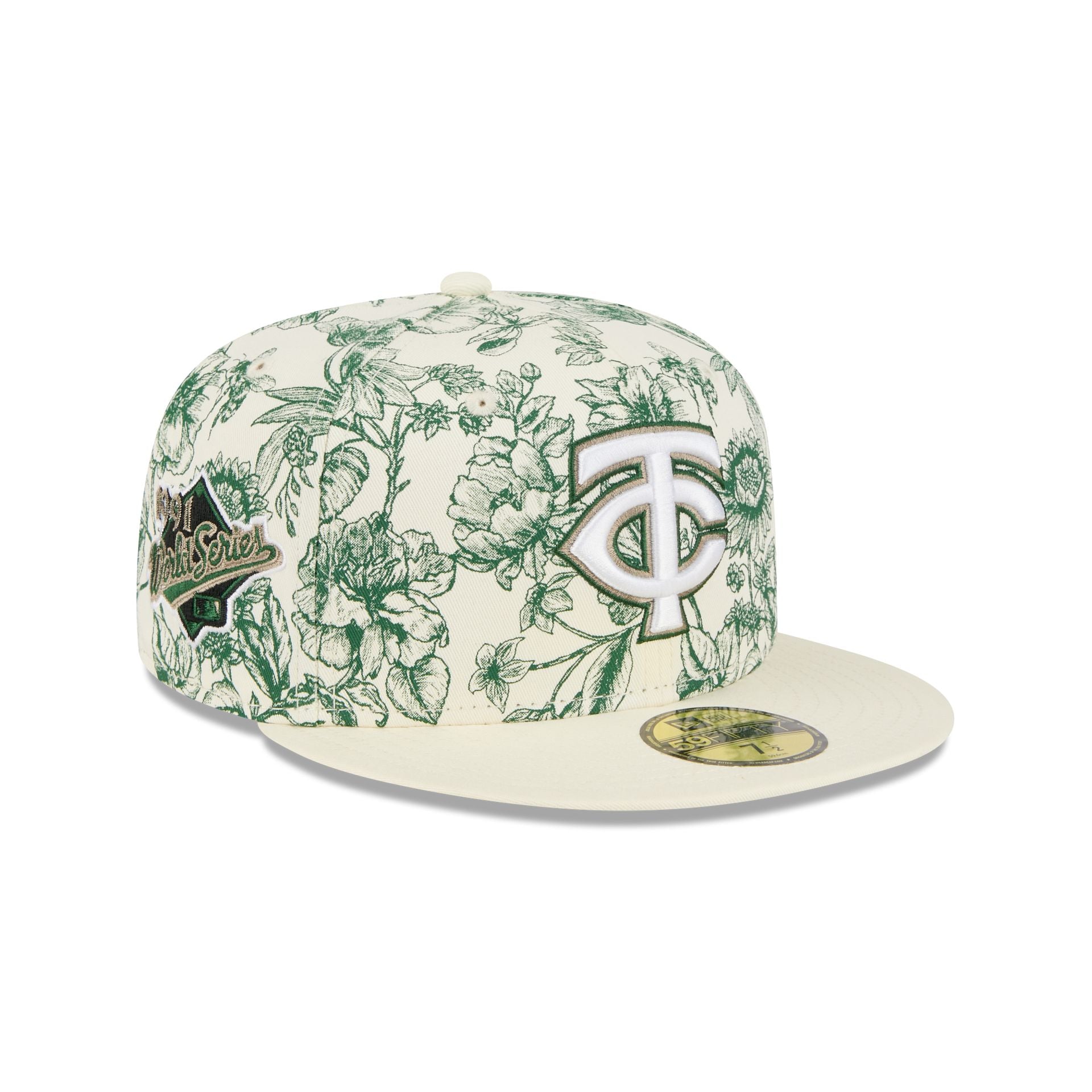Minnesota Twins Spring Floral 59Fifty Fitted Hat