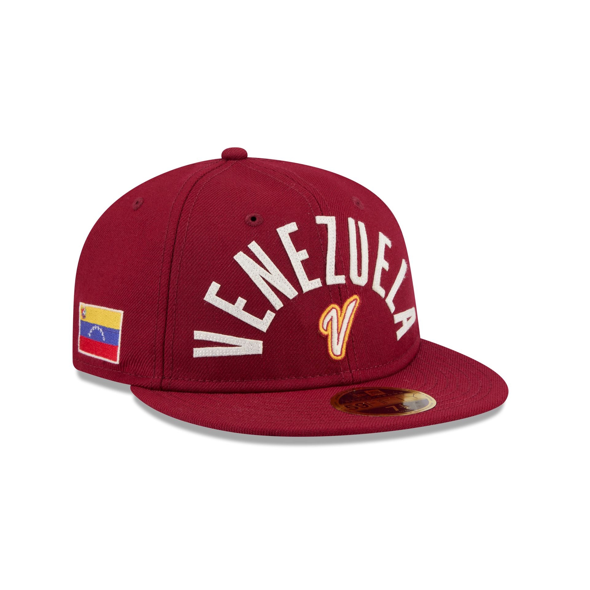 Venezuela Classic Script Retro Crown 59Fifty Fitted Hat