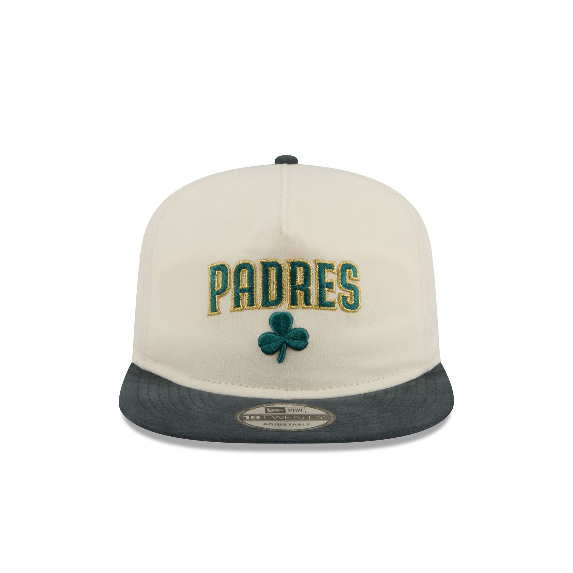 Alternative view of San Diego Padres Metallic Logo 19Twenty Adjustable Hat