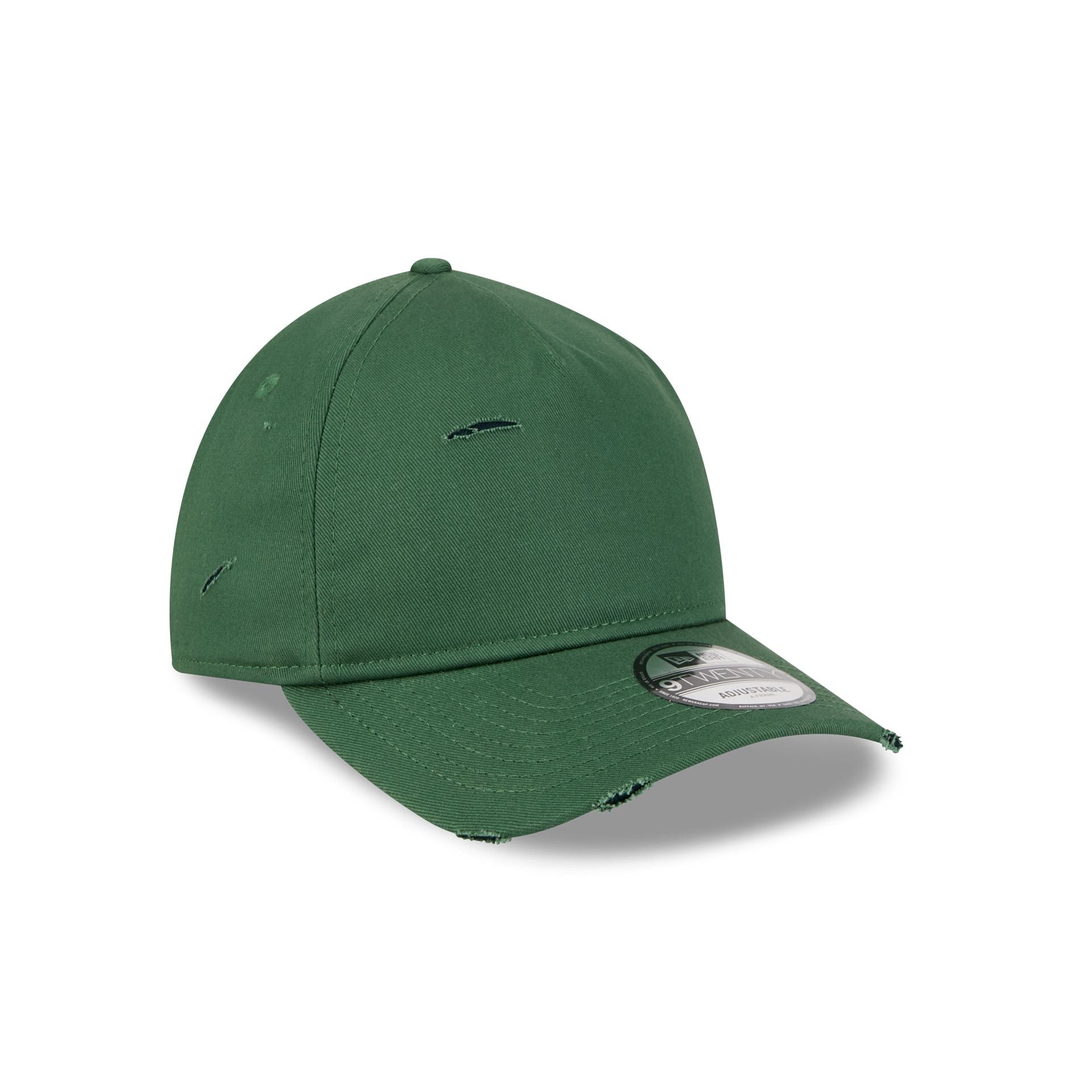 New Era Cap Silver Tier Distressed Plaid 9Twenty A-Frame Adjustable Hat - Image 3