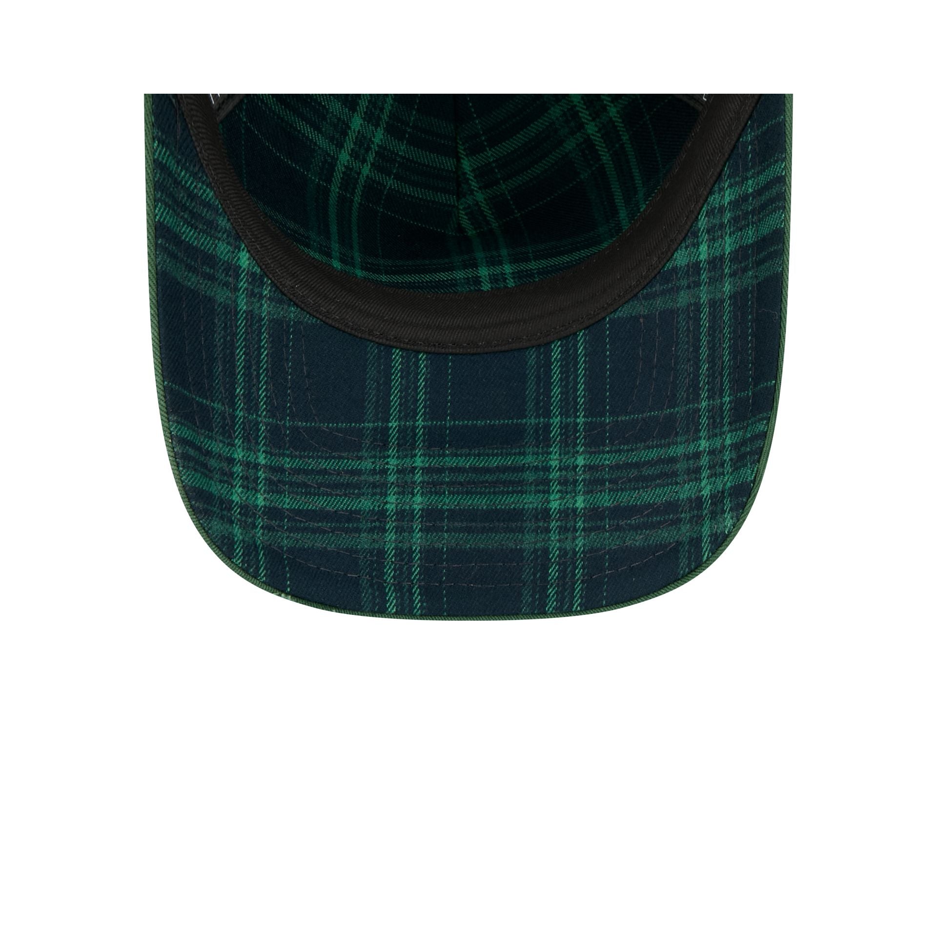 New Era Cap Silver Tier Distressed Plaid 9Twenty A-Frame Adjustable Hat - Image 7