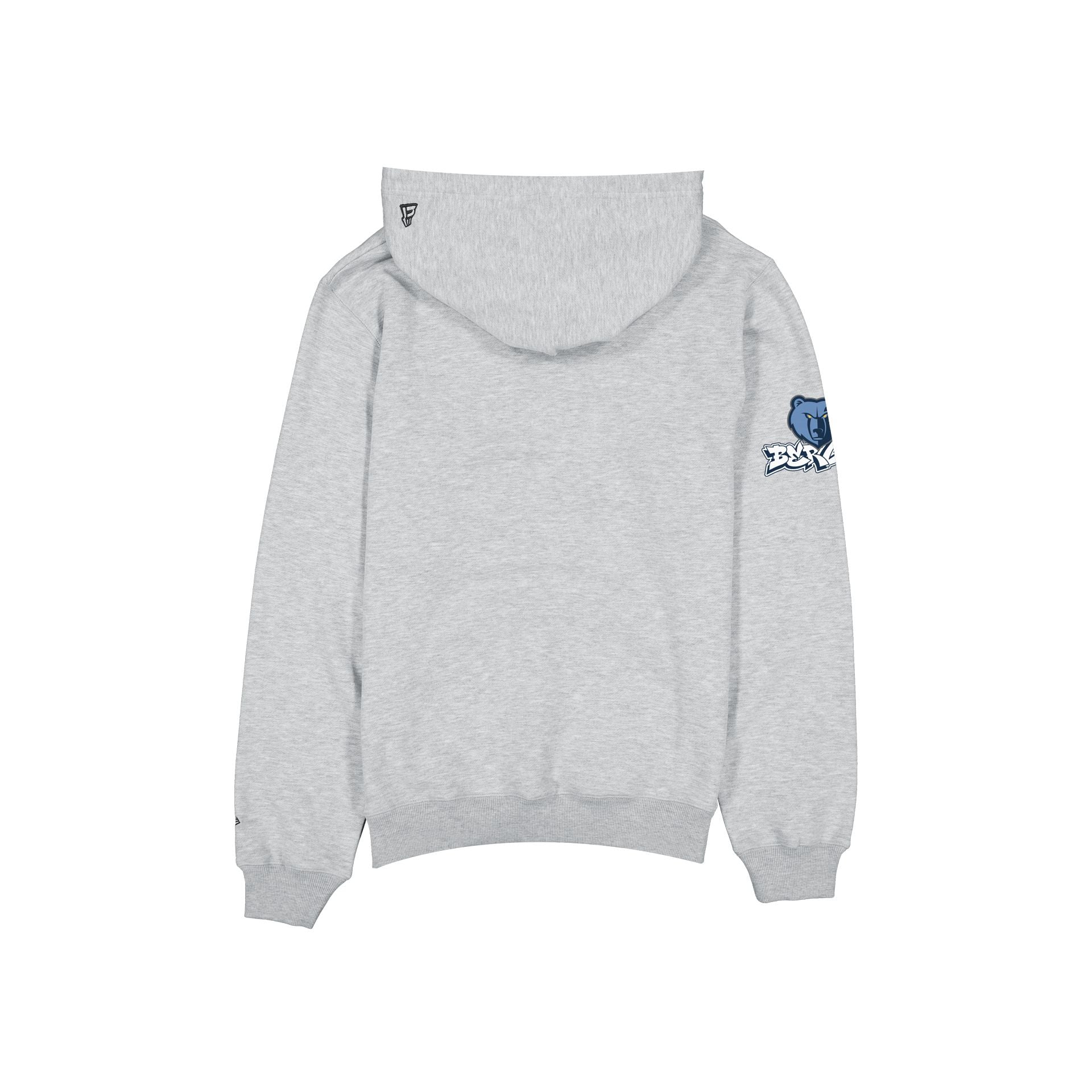 Alternative view of Memphis Grizzlies 2026 Berlin Game Gray Hoodie