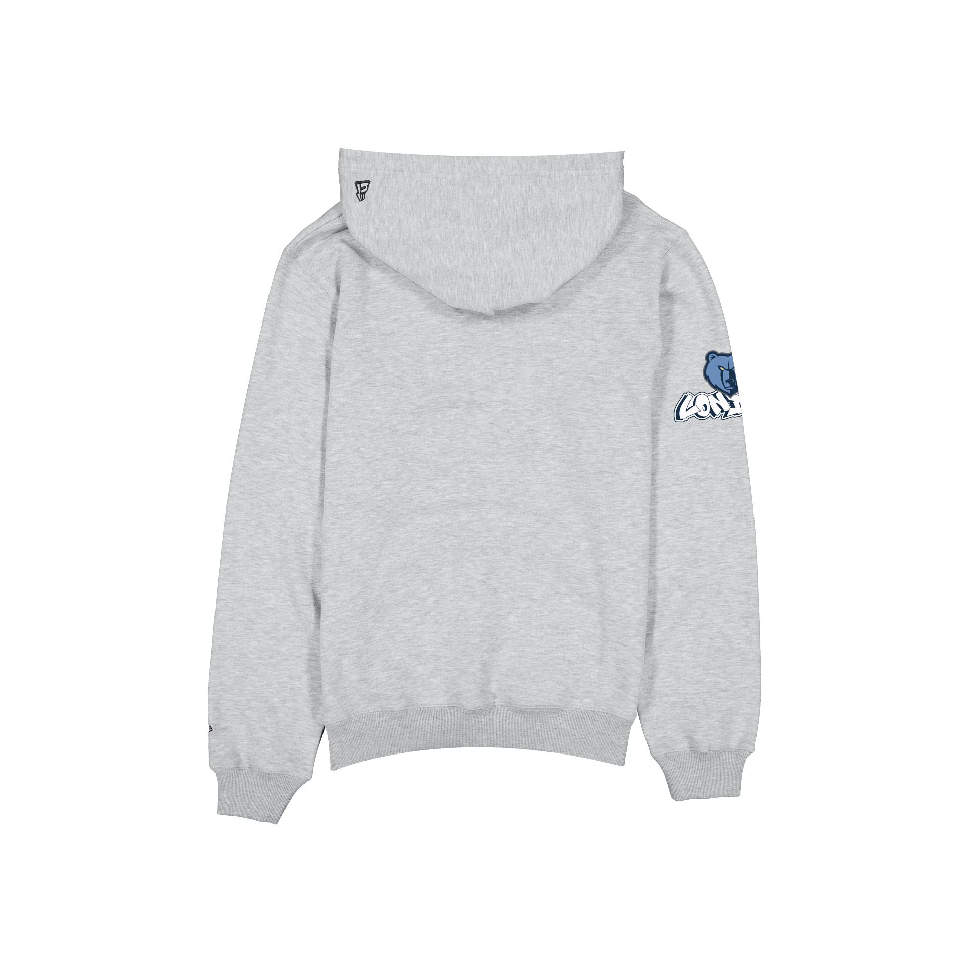 Alternative view of Memphis Grizzlies 2026 London Game Gray Hoodie
