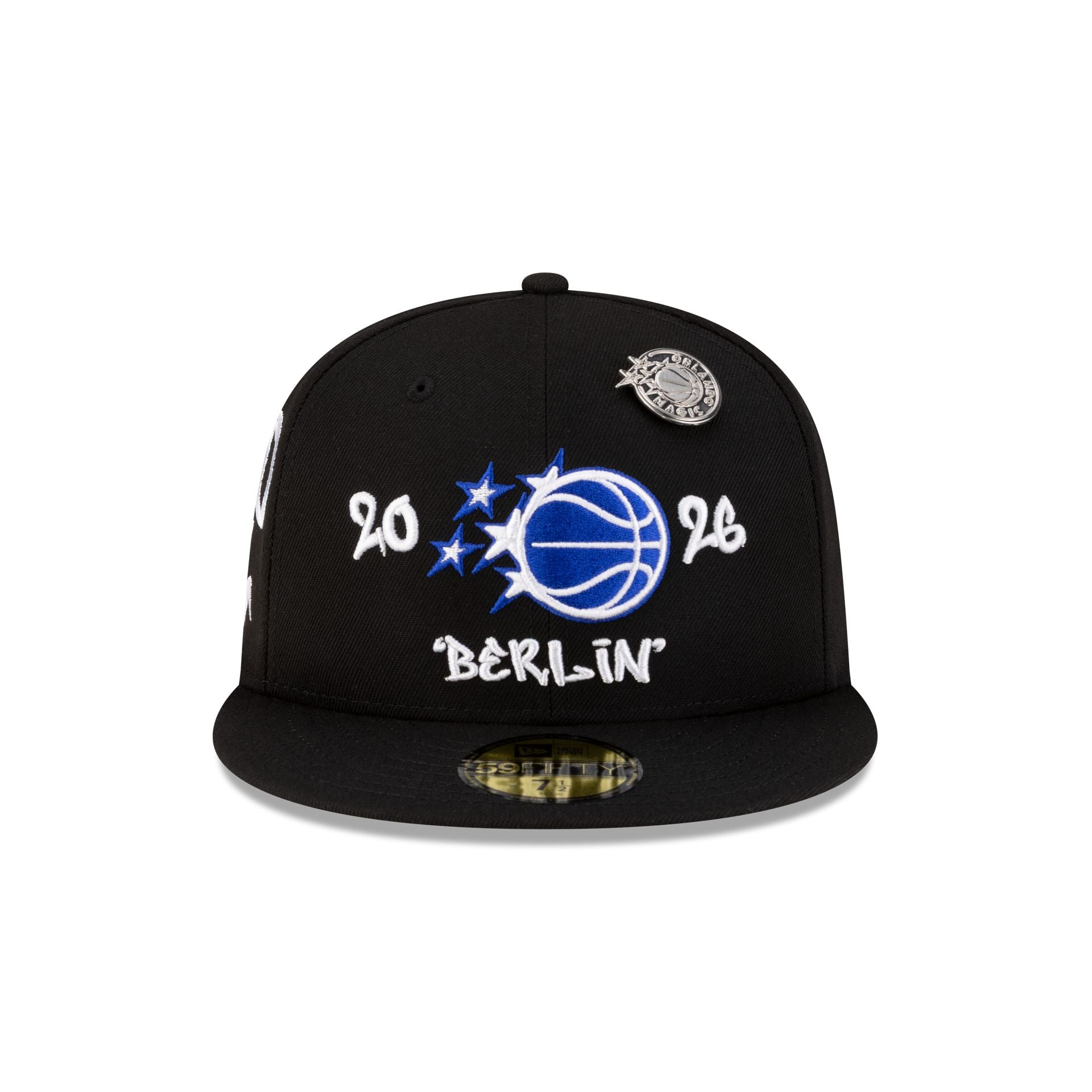 Alternative view of Orlando Magic 2026 Berlin Game 59Fifty Fitted Hat
