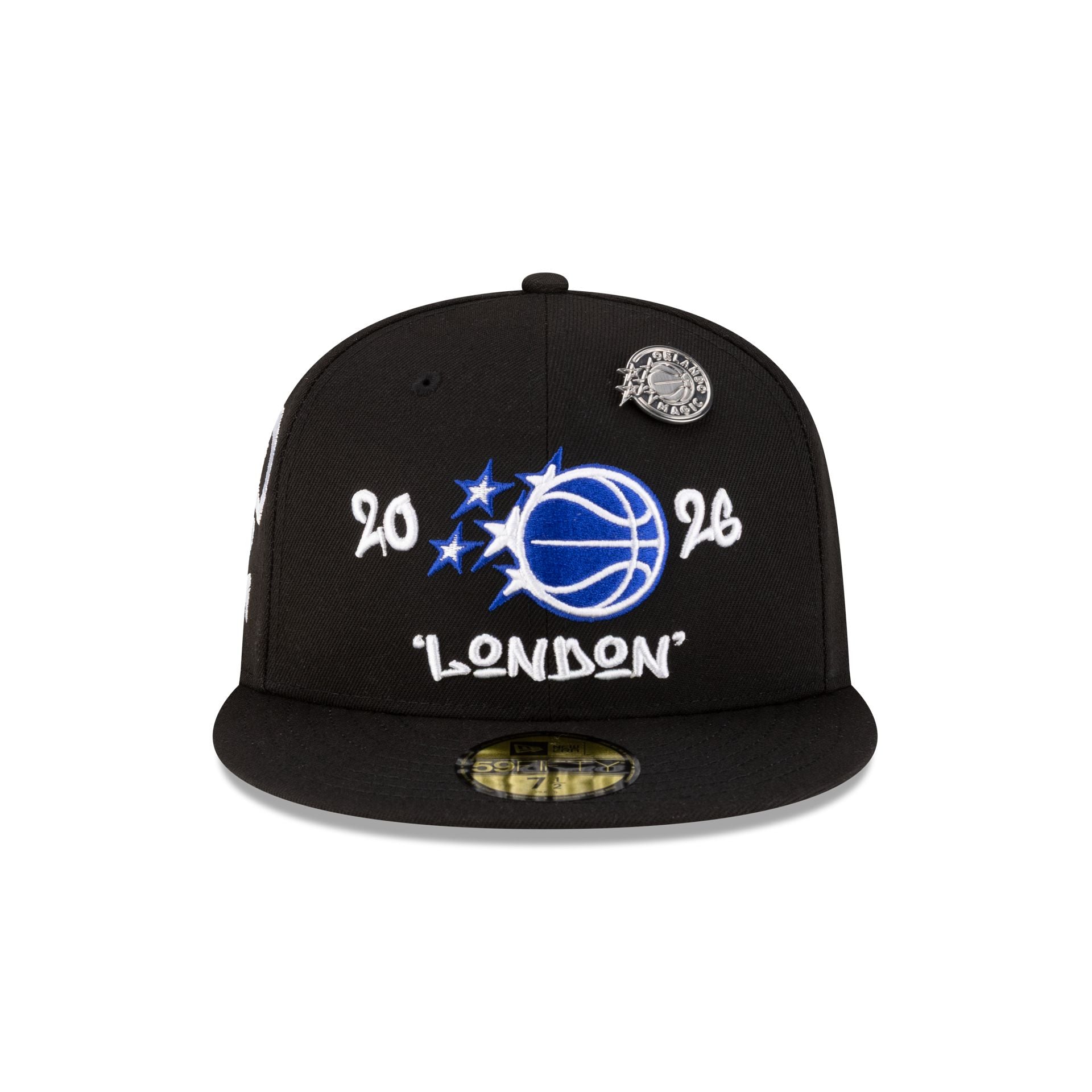 Alternative view of Orlando Magic 2026 London Game 59Fifty Fitted Hat