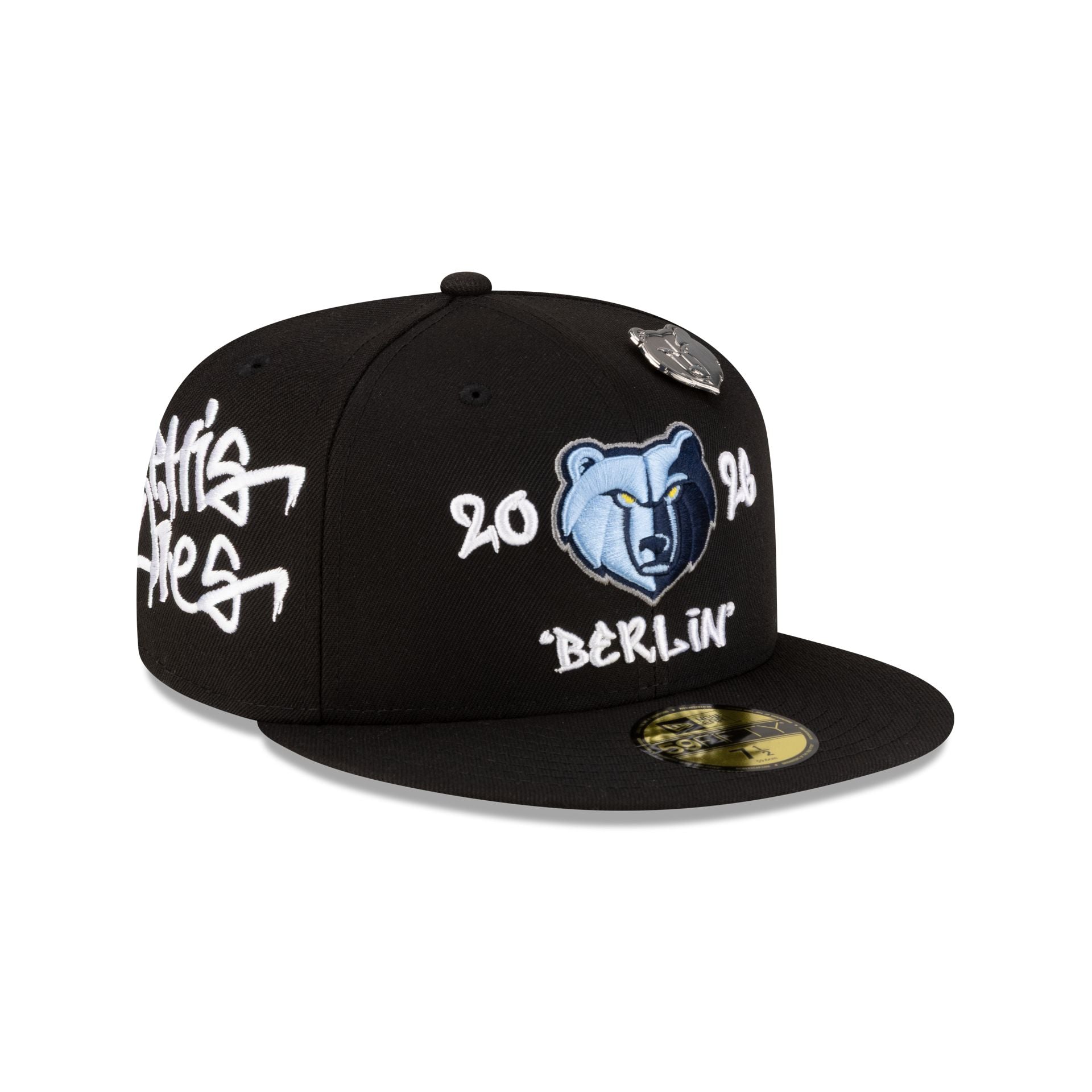 Memphis Grizzlies 2026 Berlin Game 59Fifty Fitted Hat