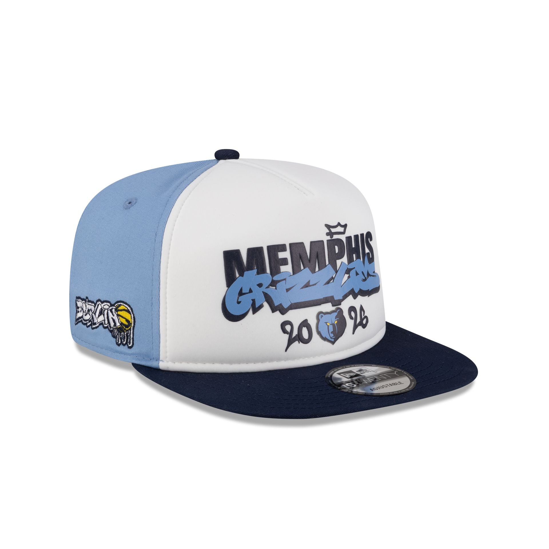 Memphis Grizzlies 2026 Berlin Game 19Twenty Adjustable Hat