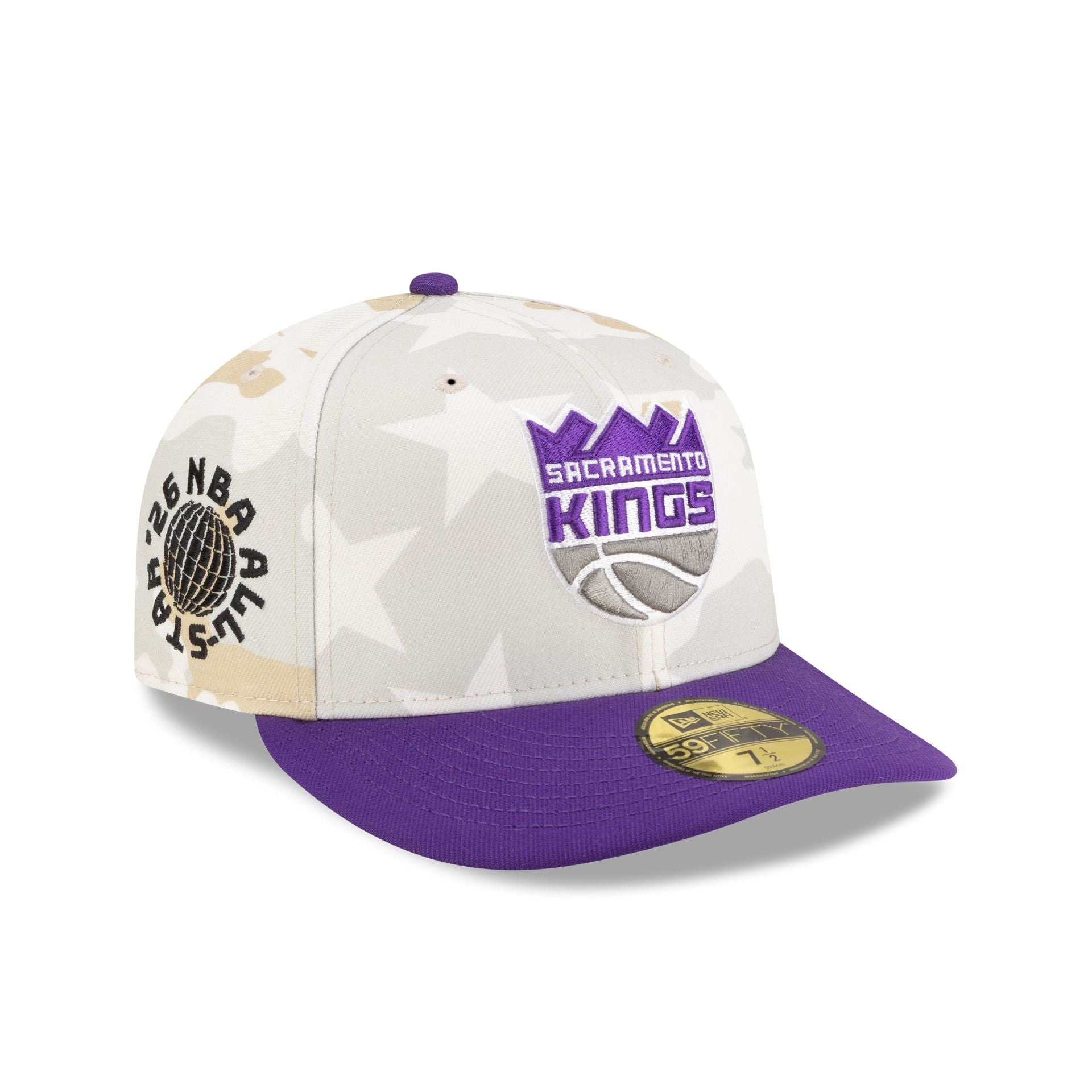 Savior Worldwide X Sacramento Kings Chrome 59Fifty Fitted Hat