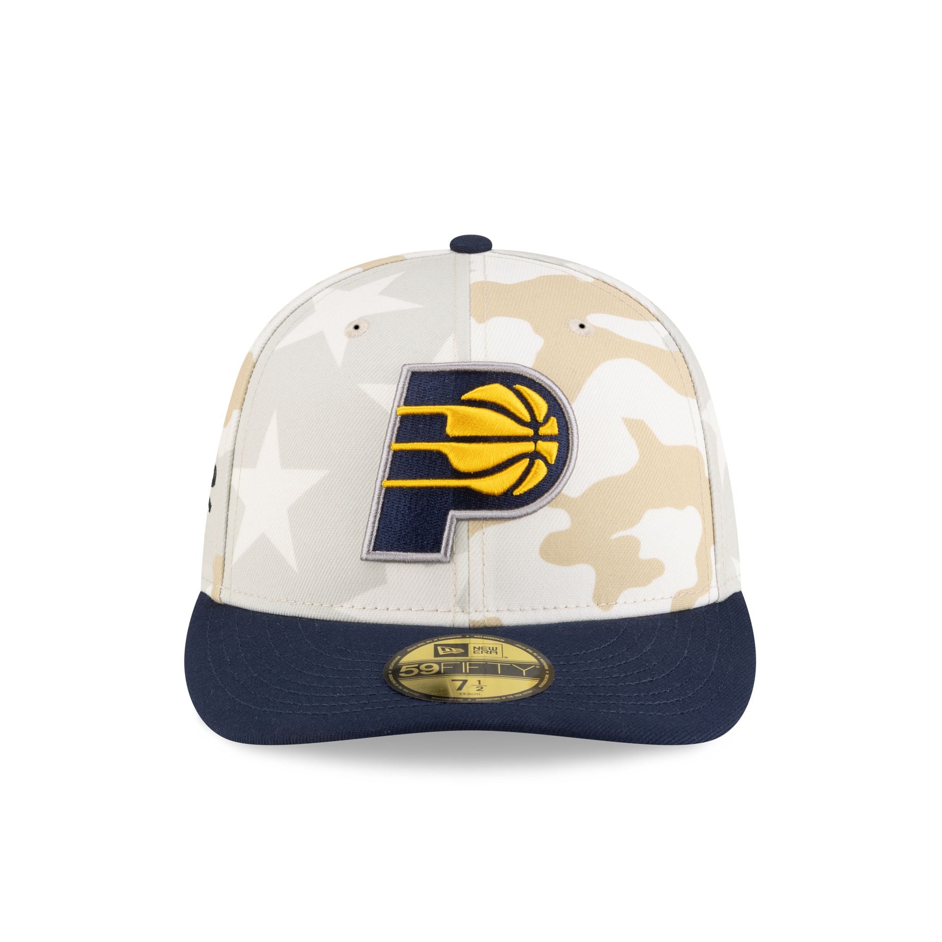 Alternative view of Savior Worldwide X Indiana Pacers Chrome 59Fifty Fitted Hat