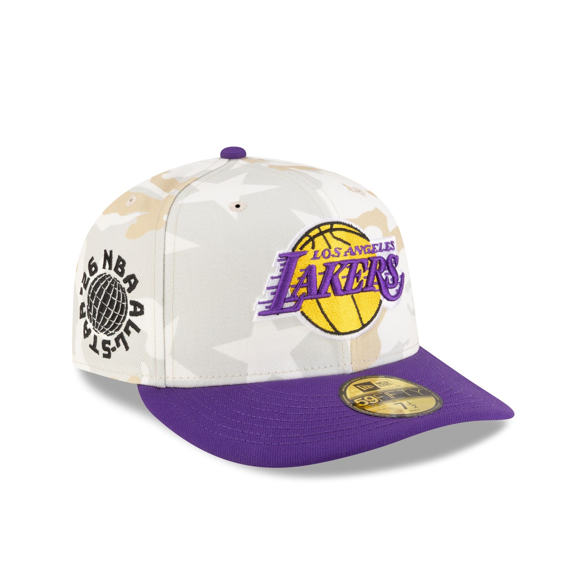 Savior Worldwide X Los Angeles Lakers Chrome 59Fifty Fitted Hat