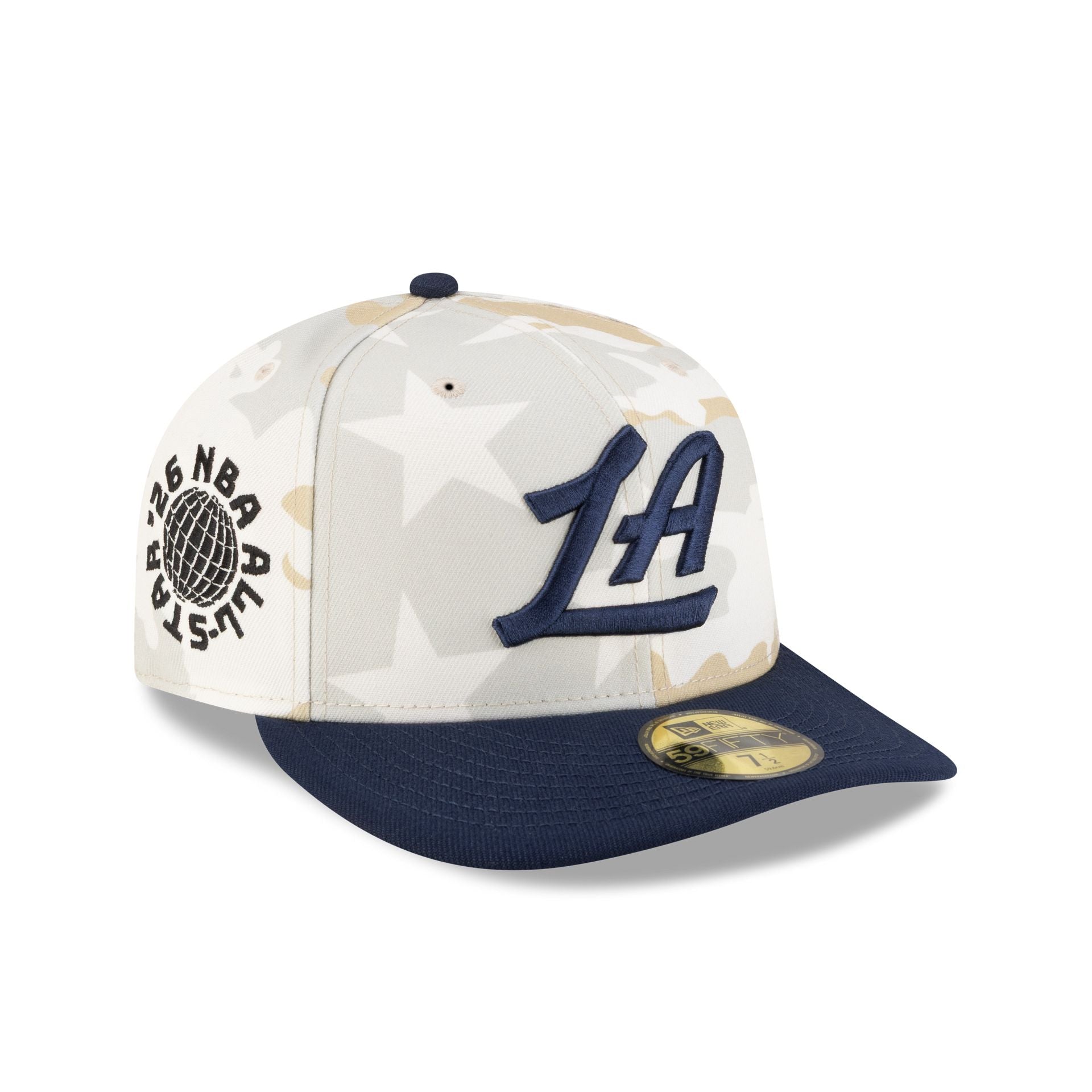 Savior Worldwide X Los Angeles Clippers Chrome 59Fifty Fitted Hat