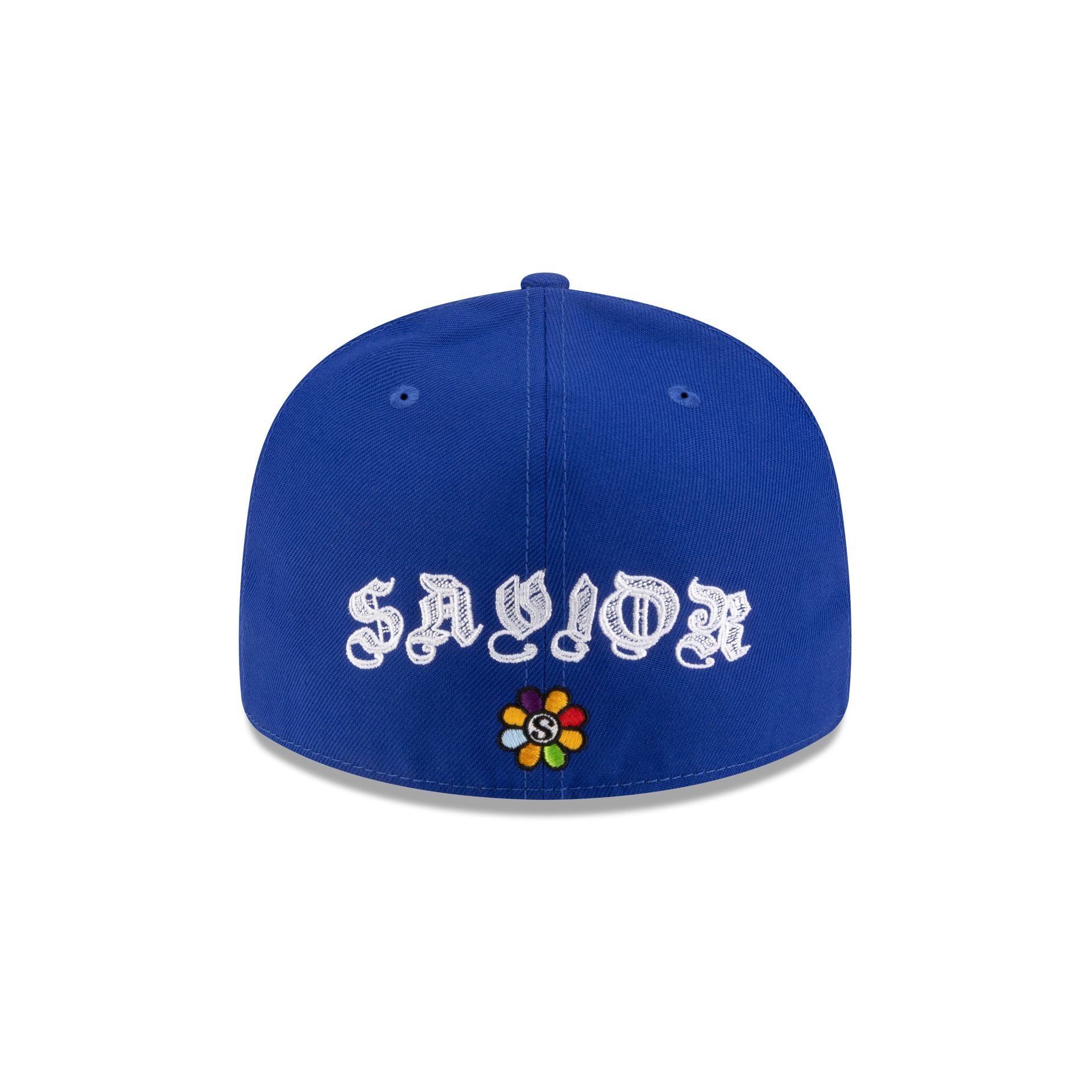 Savior Worldwide X New York Knicks Blue 59Fifty Fitted Hat - Image 6