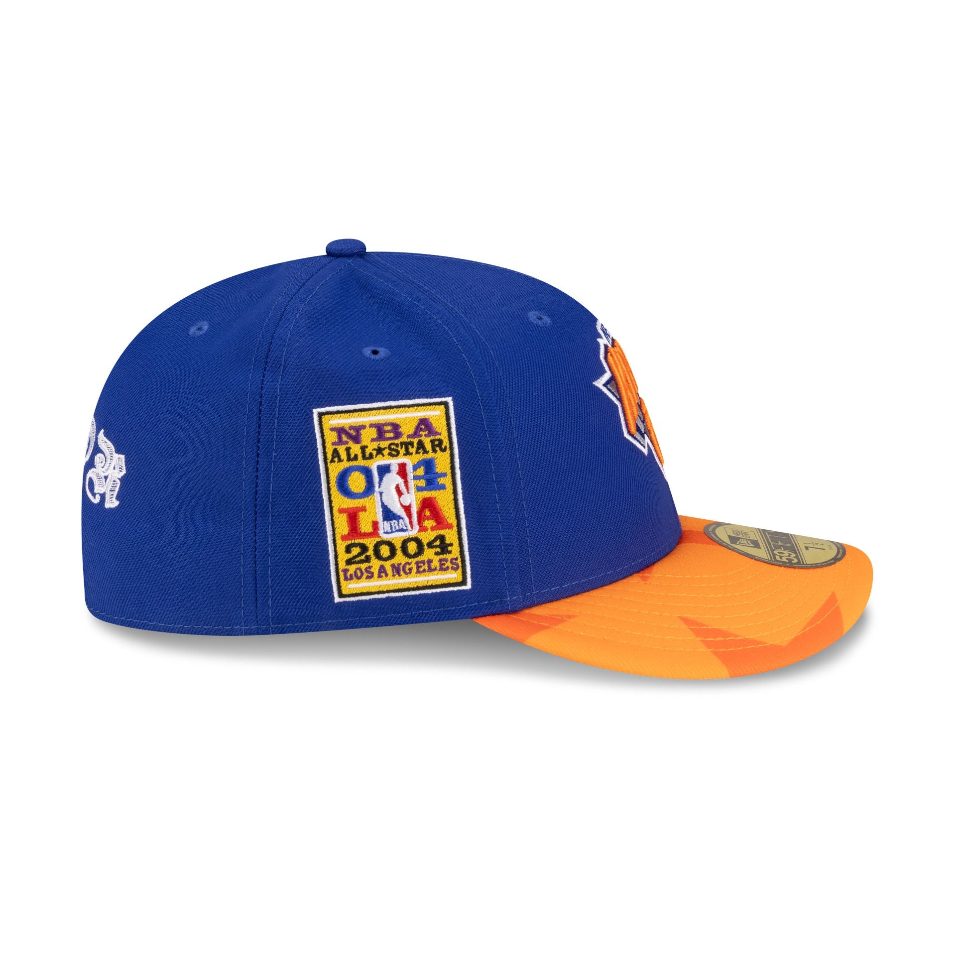 Savior Worldwide X New York Knicks Blue 59Fifty Fitted Hat - Image 4