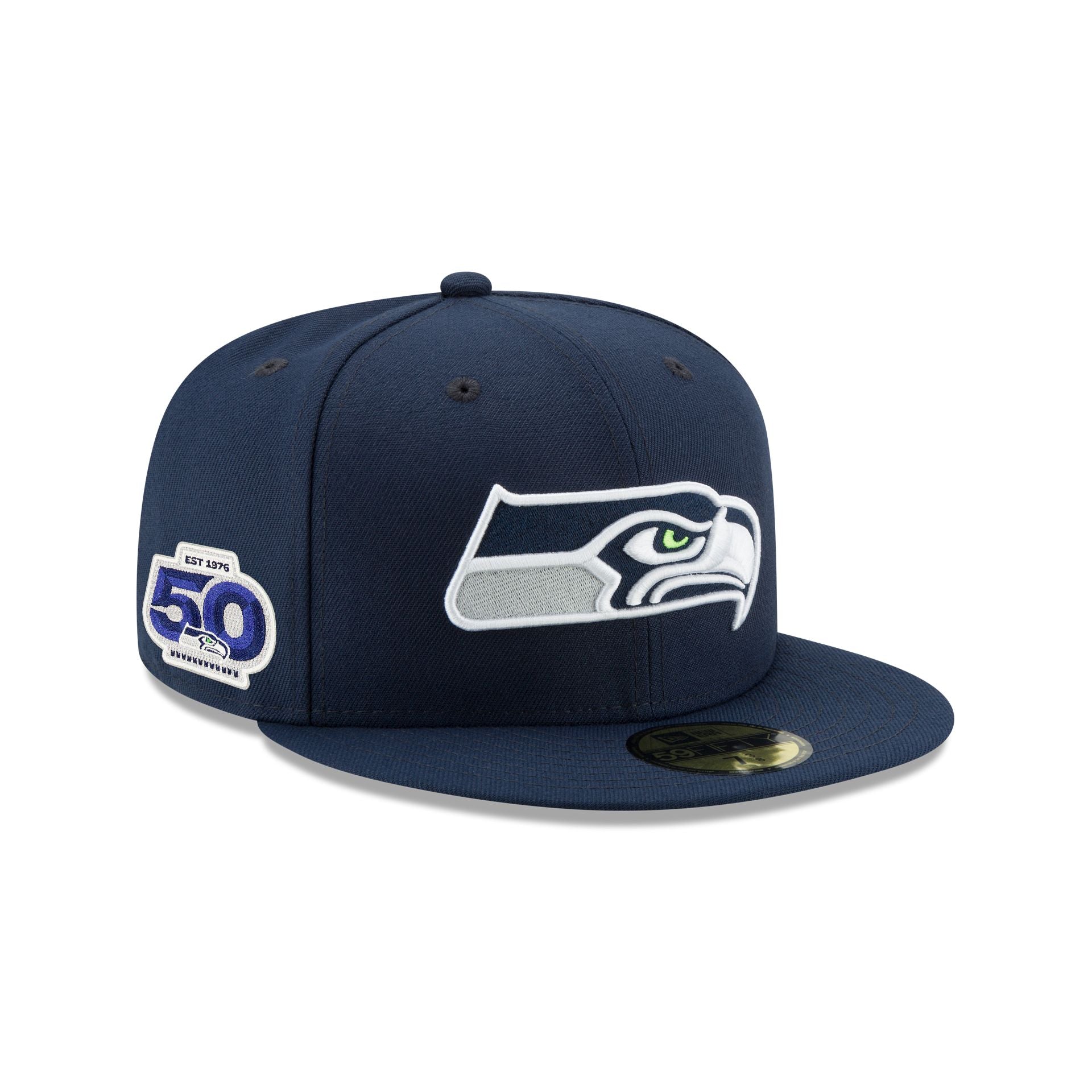 Seattle Seahawks 50Th Anniversary 59Fifty Fitted Hat