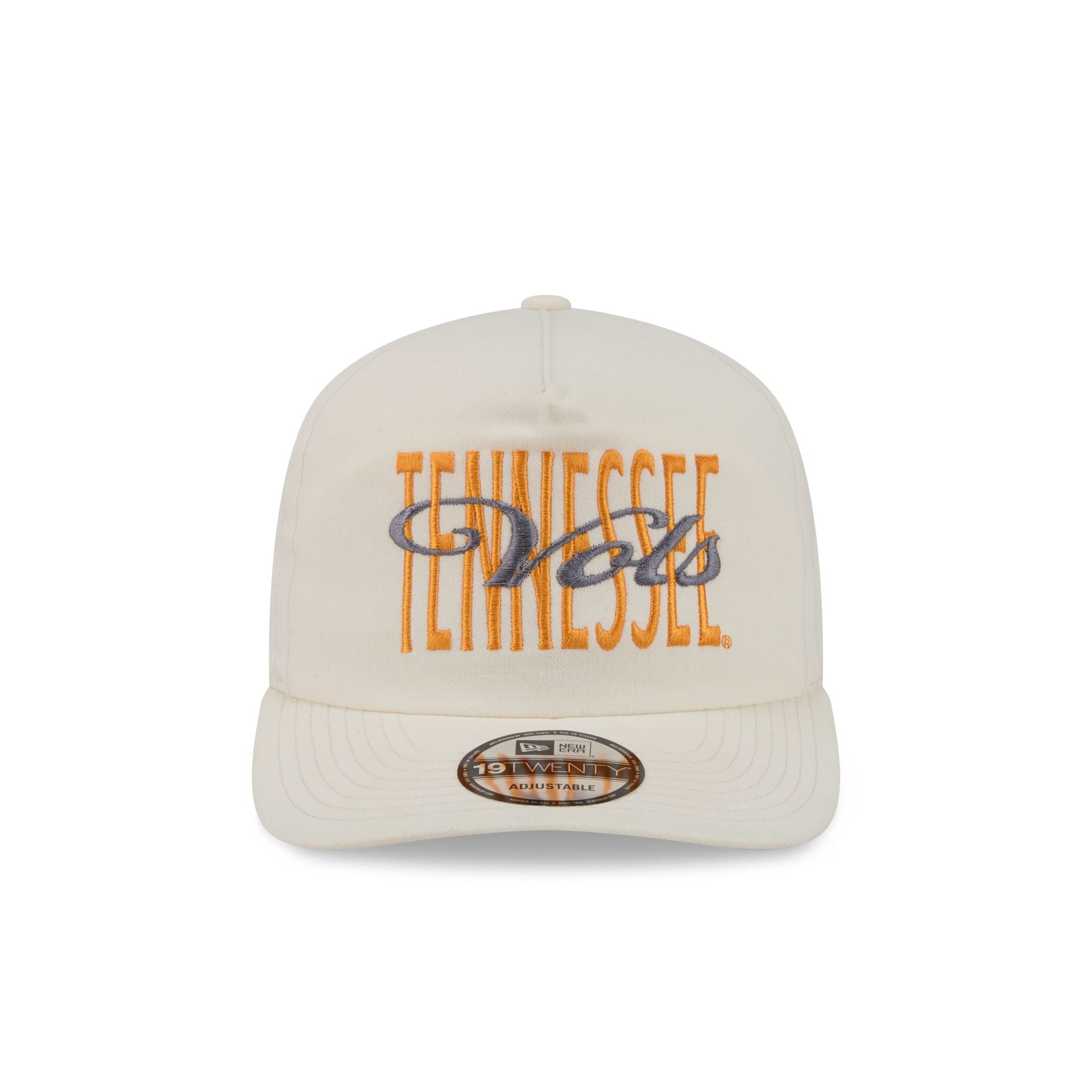 Alternative view of Tennessee Volunteers Collegiate Script Ivory 19Twenty Snapback Hat