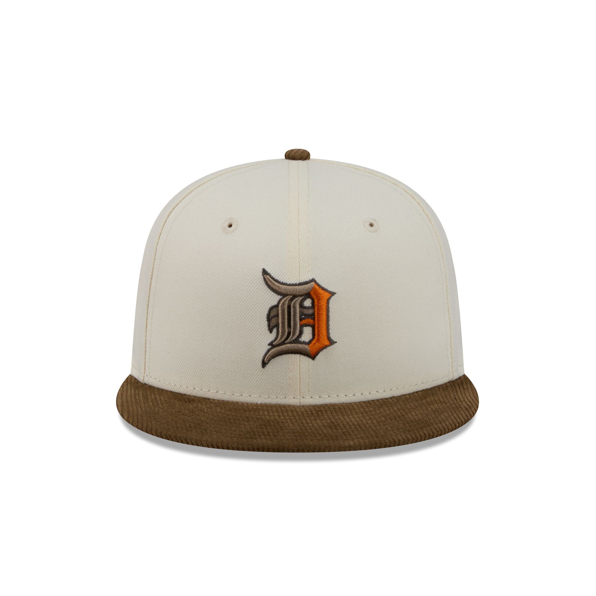 Alternative view of Just Caps Corduroy Chrome Detroit Tigers 59Fifty Fitted Hat