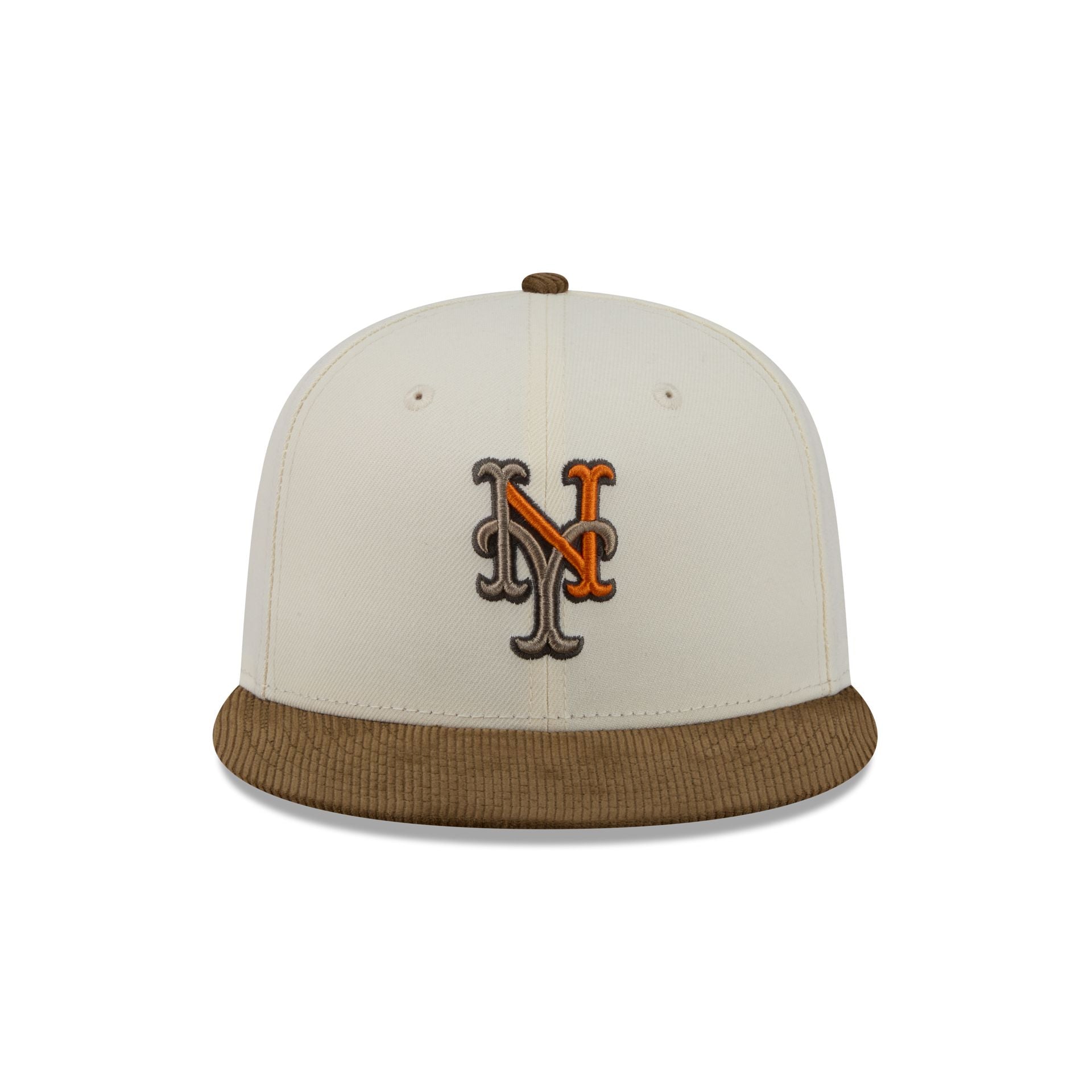 Alternative view of Just Caps Corduroy Chrome New York Mets 59Fifty Fitted Hat