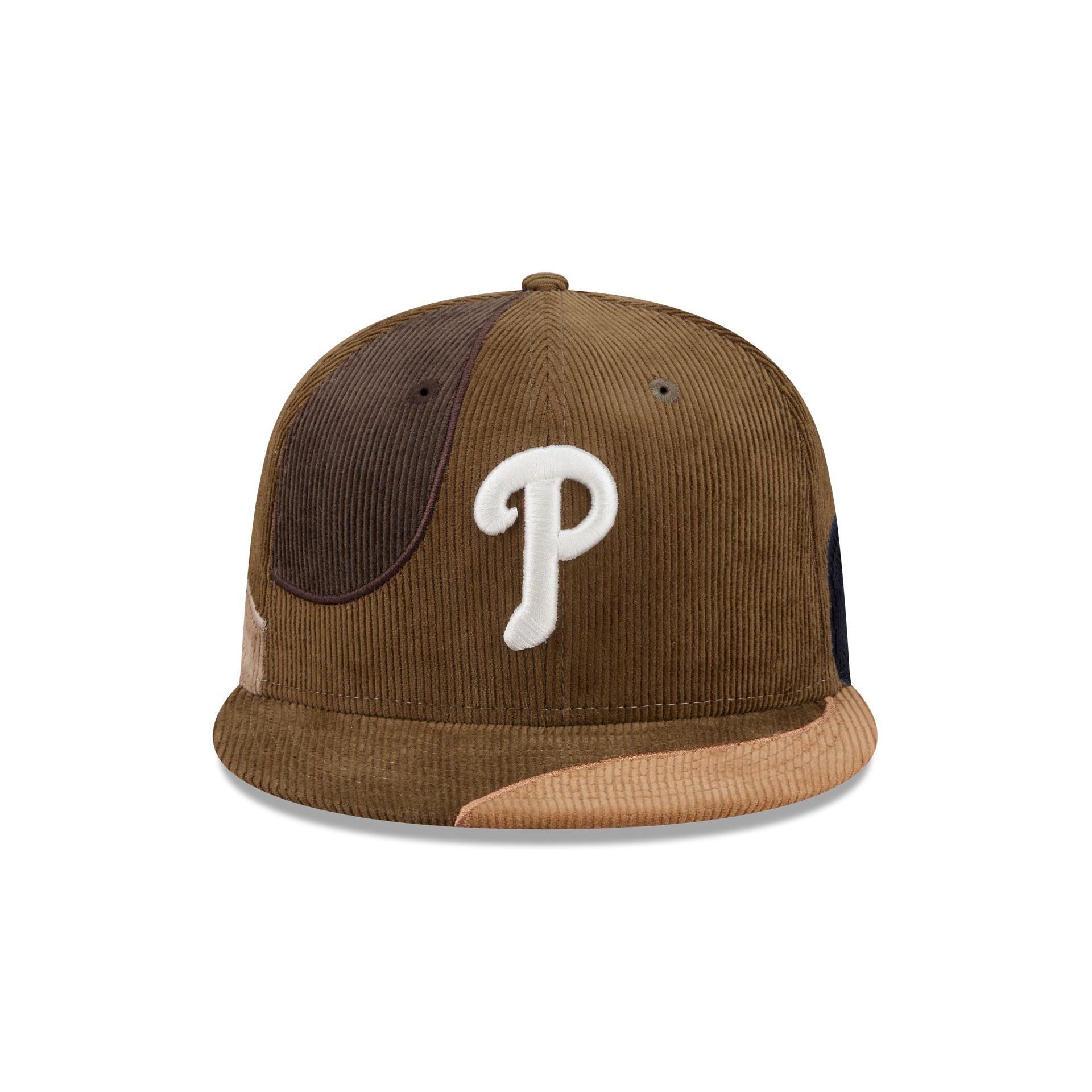 Alternative view of Just Caps Patch Corduroy Philadelphia Phillies 59Fifty Fitted Hat