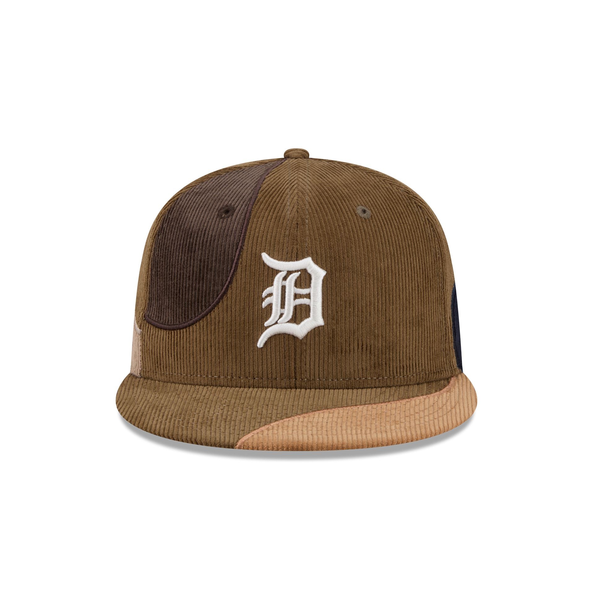 Alternative view of Just Caps Patch Corduroy Detroit Tigers 59Fifty Fitted Hat