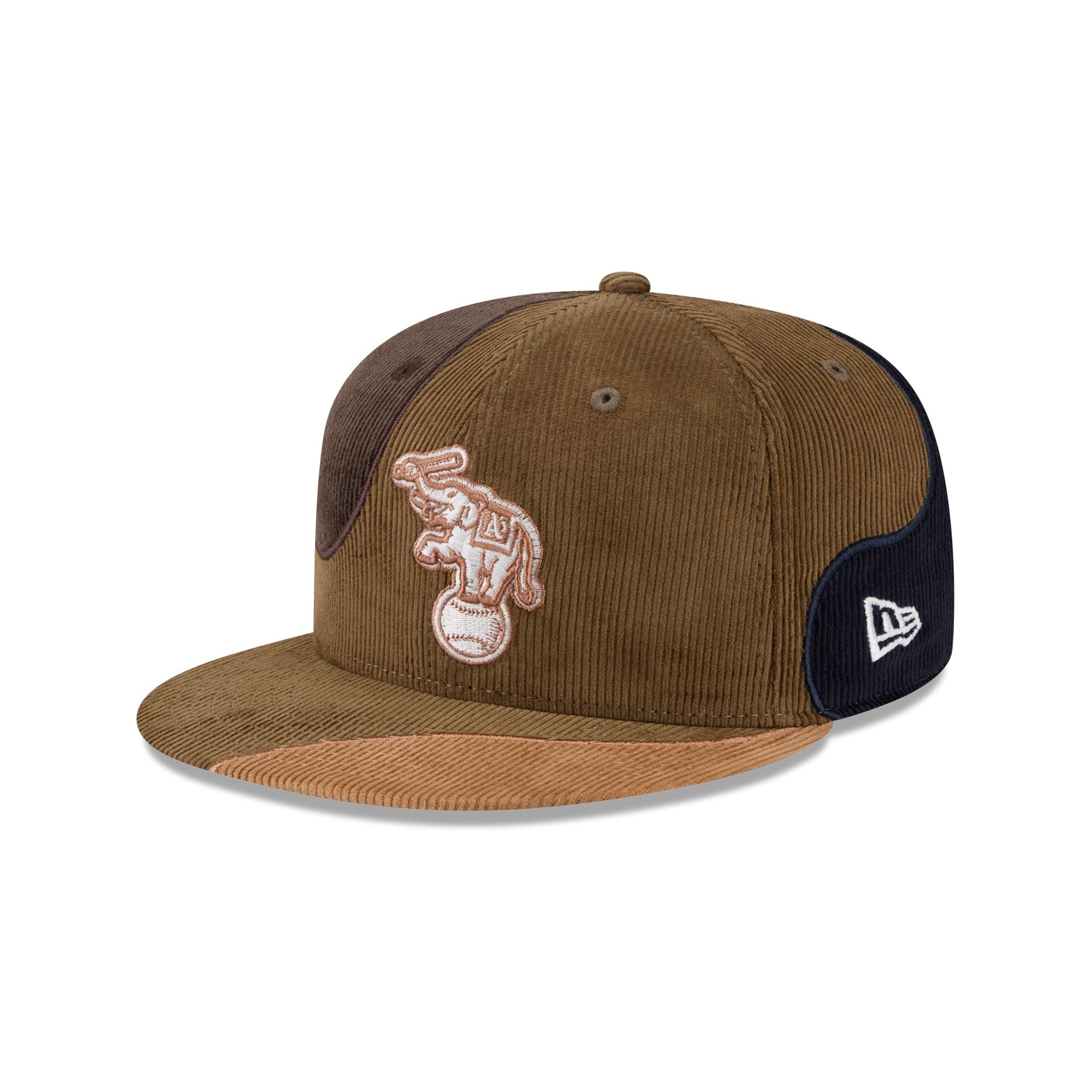 Just Caps Patch Corduroy Athletics 59Fifty Fitted Hat