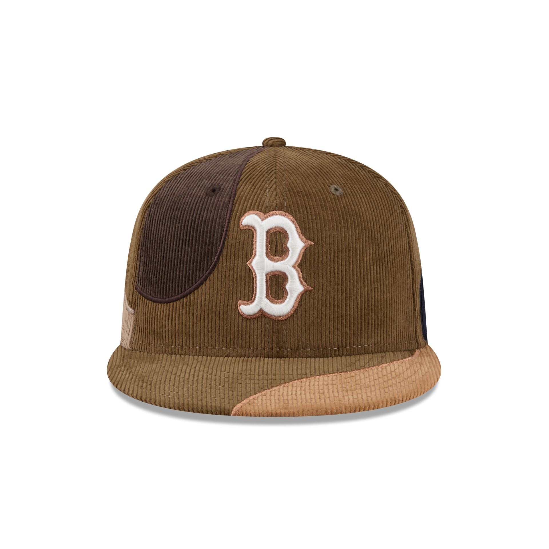 Alternative view of Just Caps Patch Corduroy Boston Red Sox 59Fifty Fitted Hat