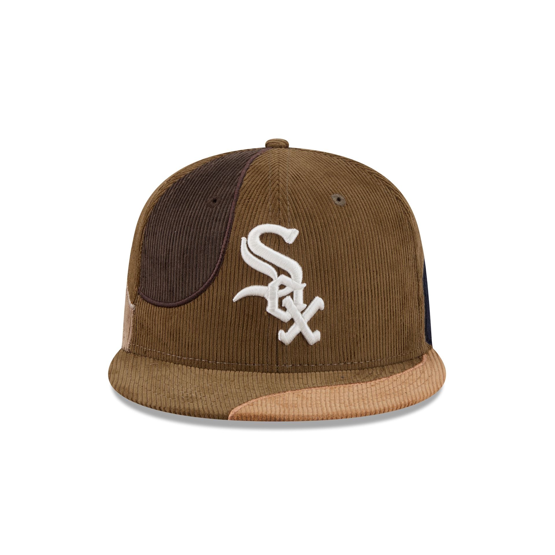 Alternative view of Just Caps Patch Corduroy Chicago White Sox 59Fifty Fitted Hat