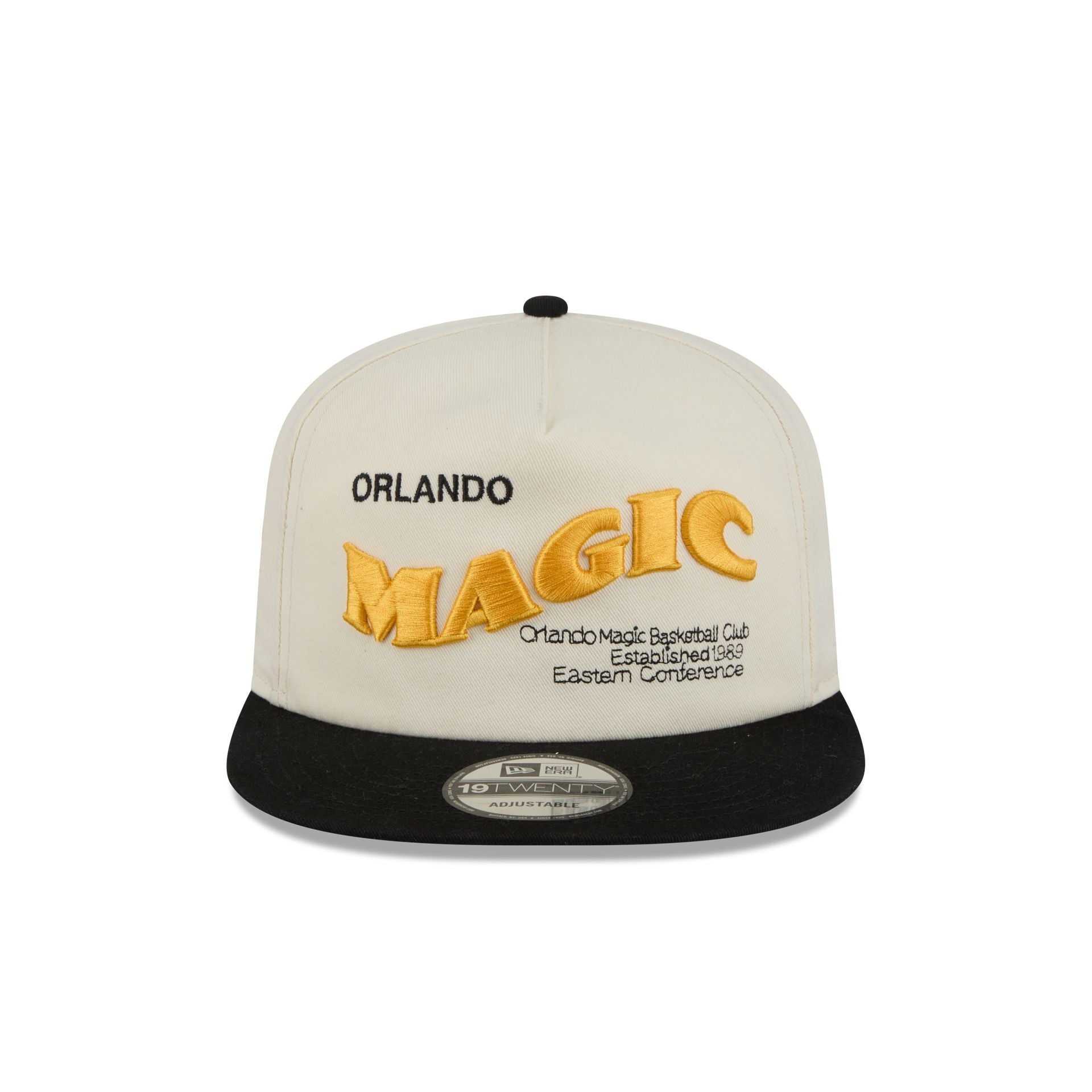 Alternative view of Orlando Magic Conference Script Chrome White 19Twenty Adjustable Hat