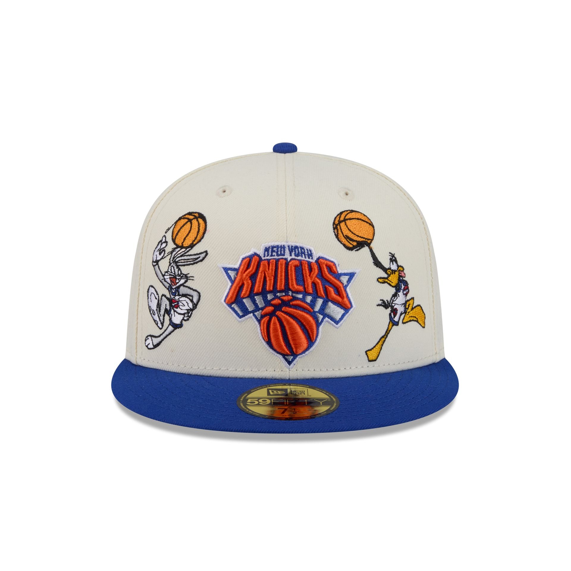 Alternative view of Space Jam X New York Knicks Tune Squad Chrome White 59Fifty Fitted Hat