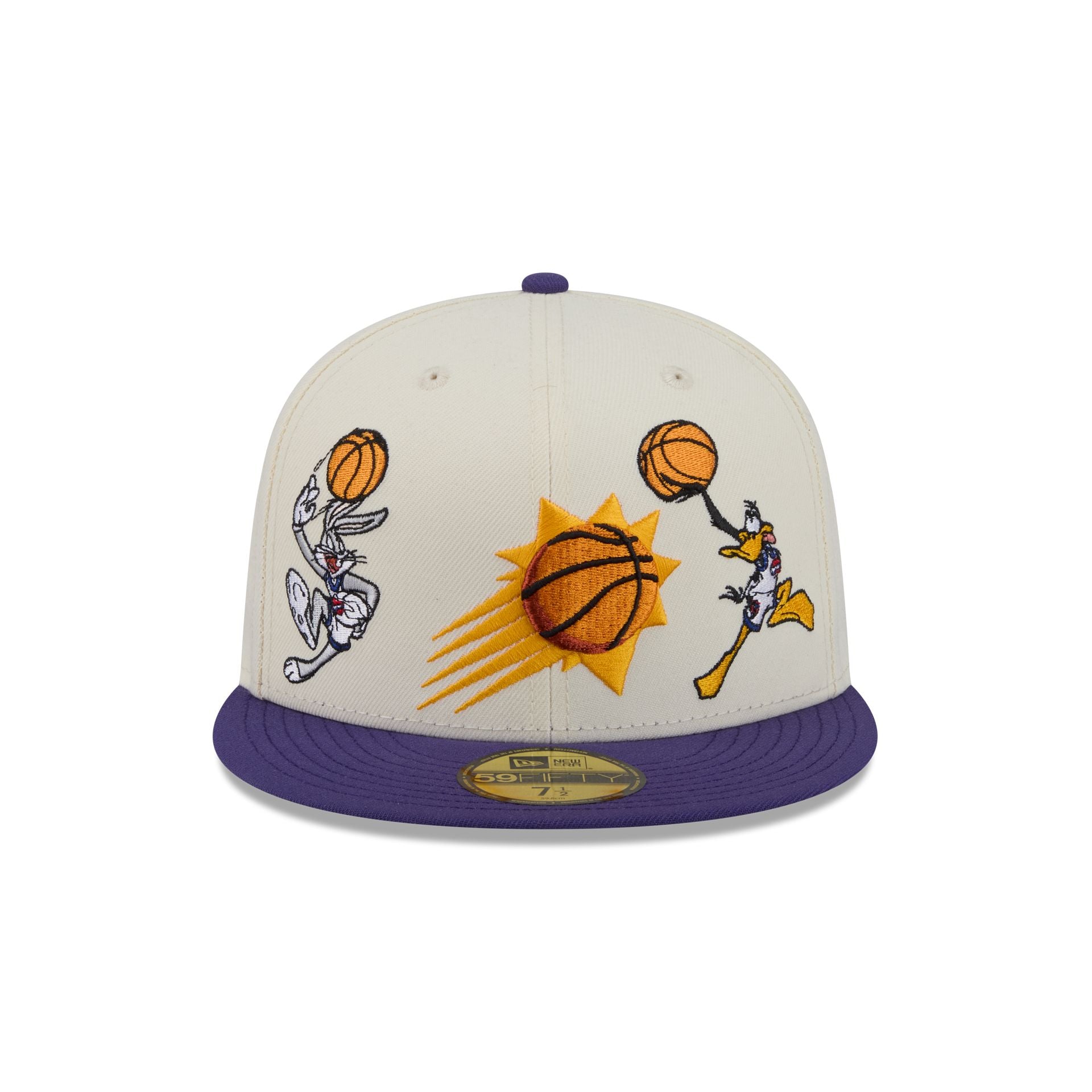 Alternative view of Space Jam X Phoenix Suns Tune Squad Chrome White 59Fifty Fitted Hat
