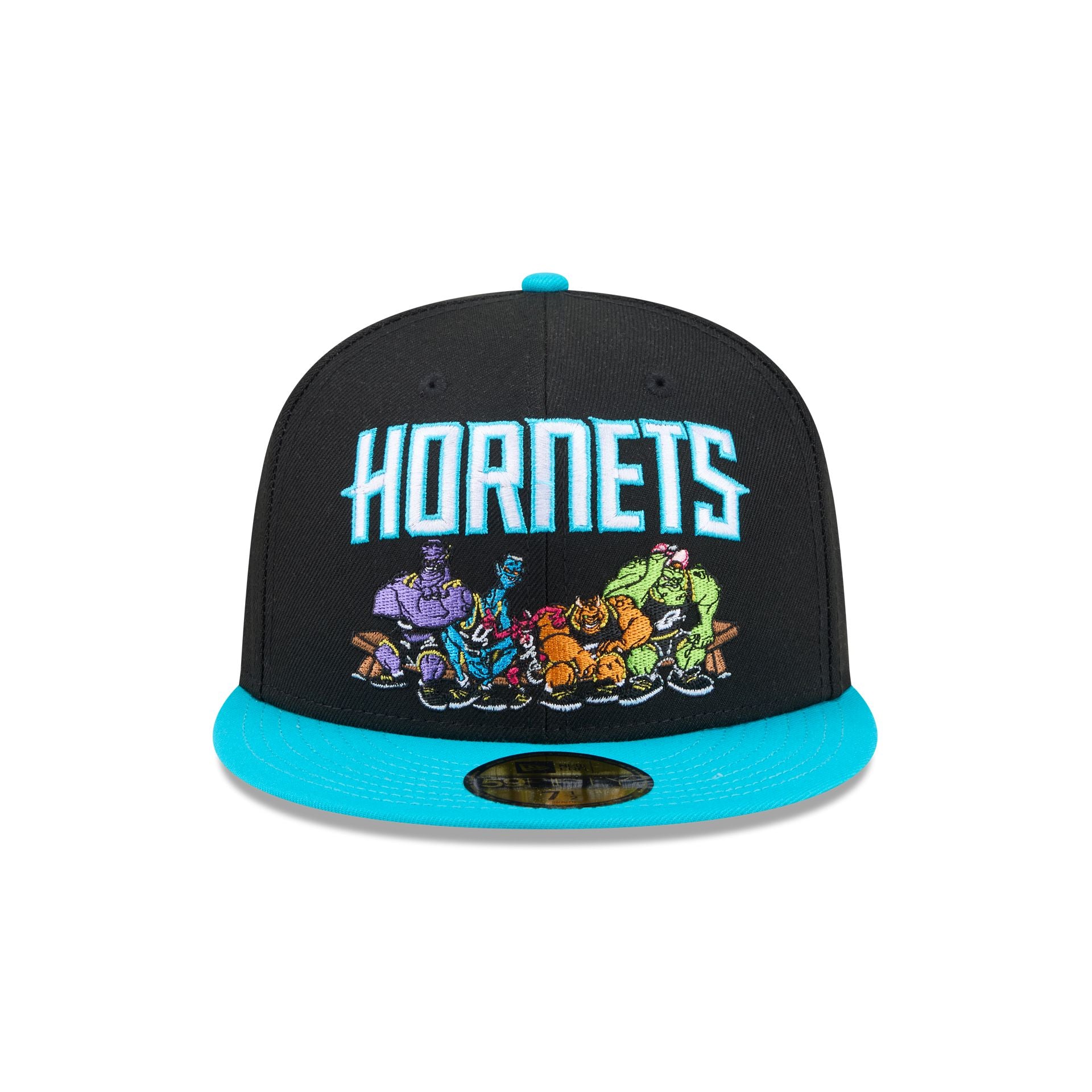 Alternative view of Space Jam X Charlotte Hornets Monstars Black 59Fifty Fitted Hat