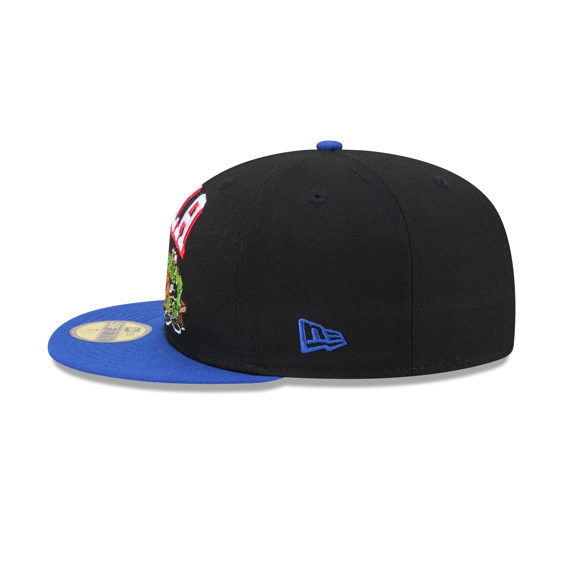 Space Jam X Philadelphia 76Ers Monstars Black 59Fifty Fitted Hat - Image 5