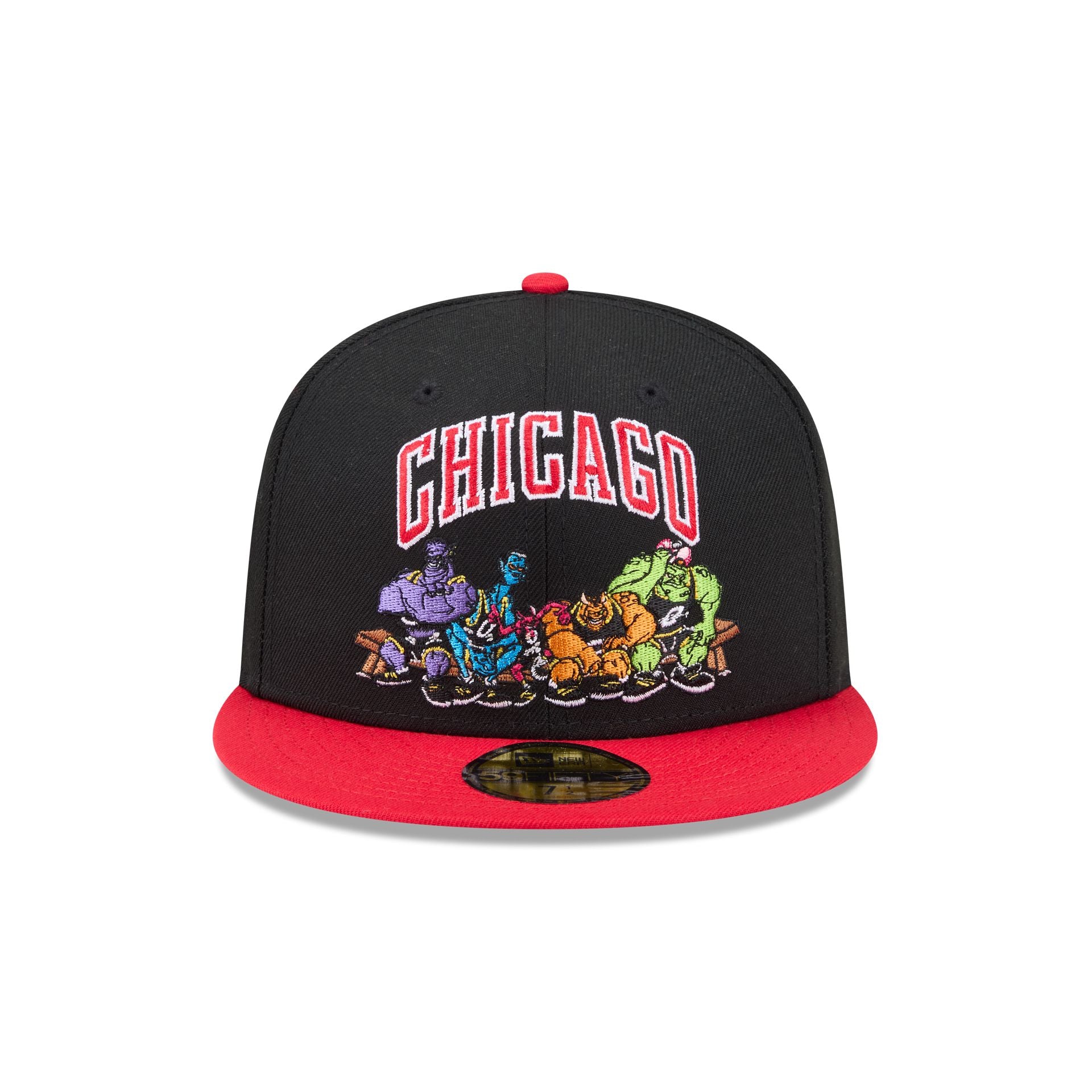 Alternative view of Space Jam X Chicago Bulls Monstars Black 59Fifty Fitted Hat