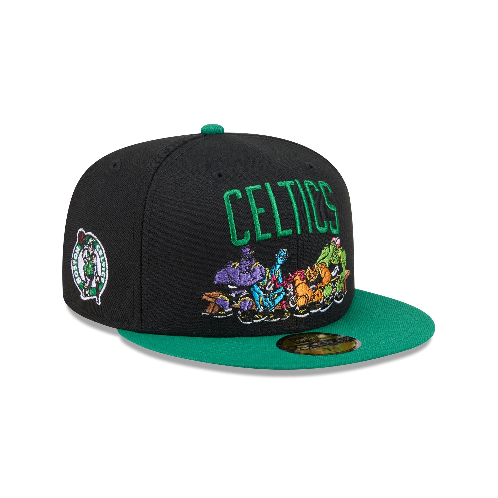 Space Jam X Boston Celtics Monstars Black 59Fifty Fitted Hat
