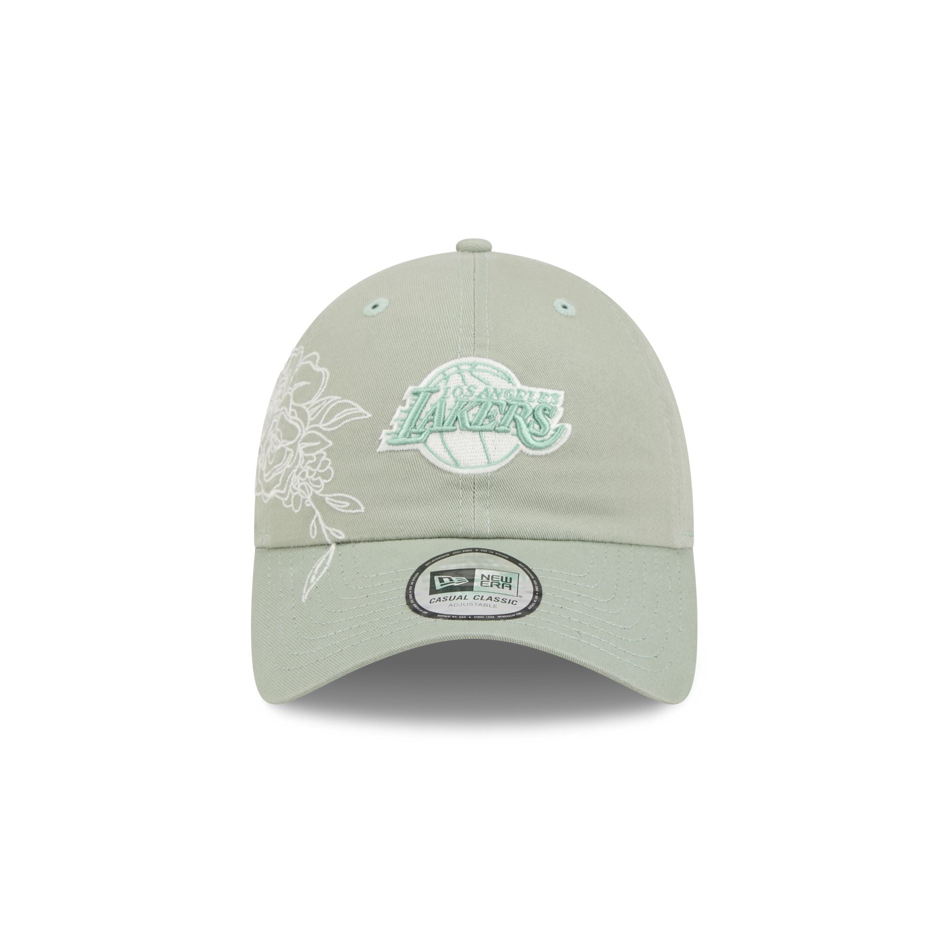 Alternative view of Los Angeles Lakers Stitched Flowers Casual Classic Adjustable Hat