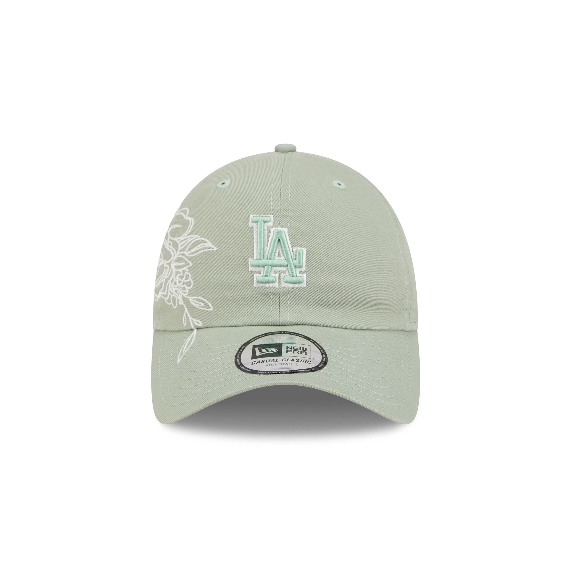 Alternative view of Los Angeles Dodgers Stitched Flowers Casual Classic Adjustable Hat