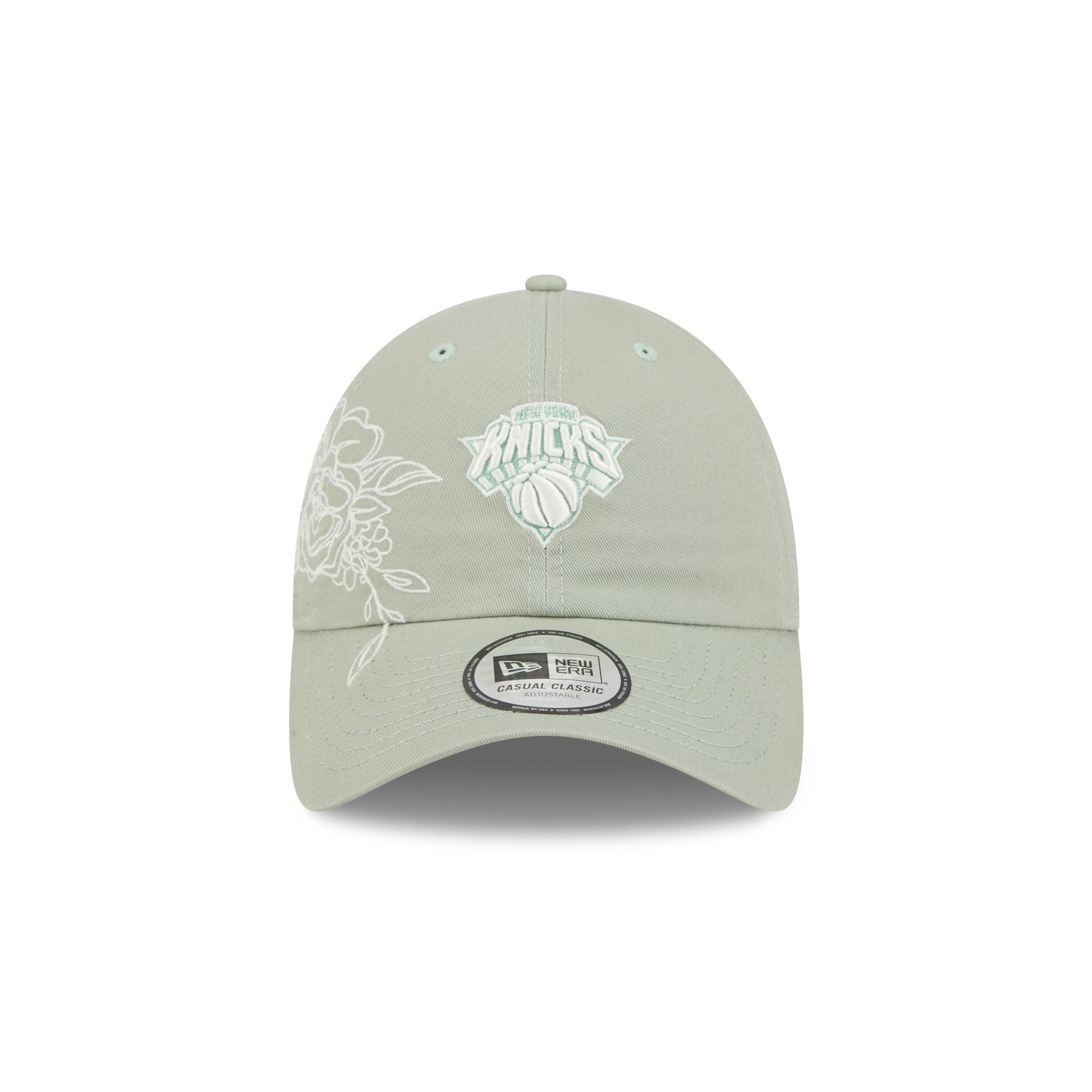 Alternative view of New York Knicks Stitched Flowers Casual Classic Adjustable Hat