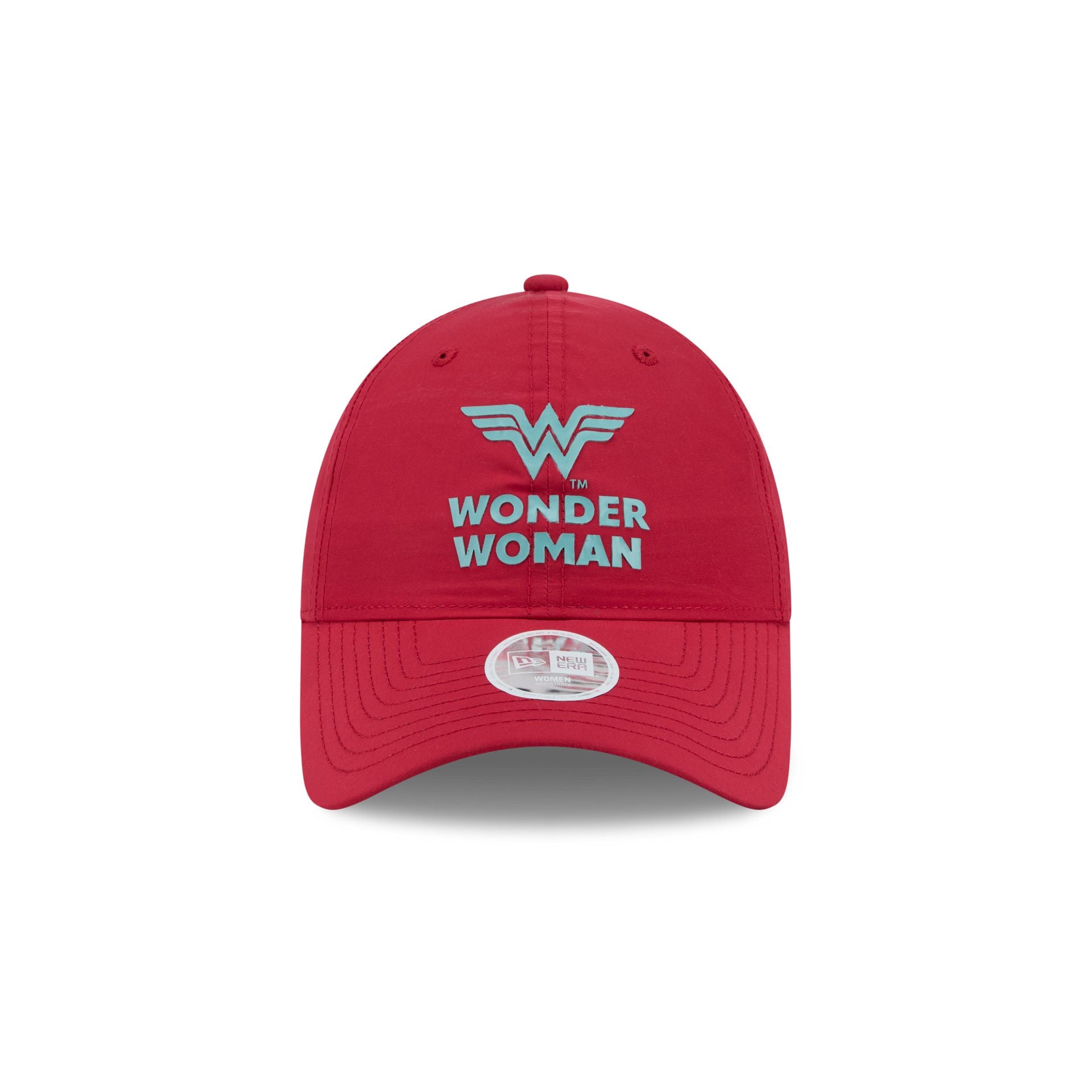 Alternative view of Wonder Woman Women's Red Open Back Ponytail Hat