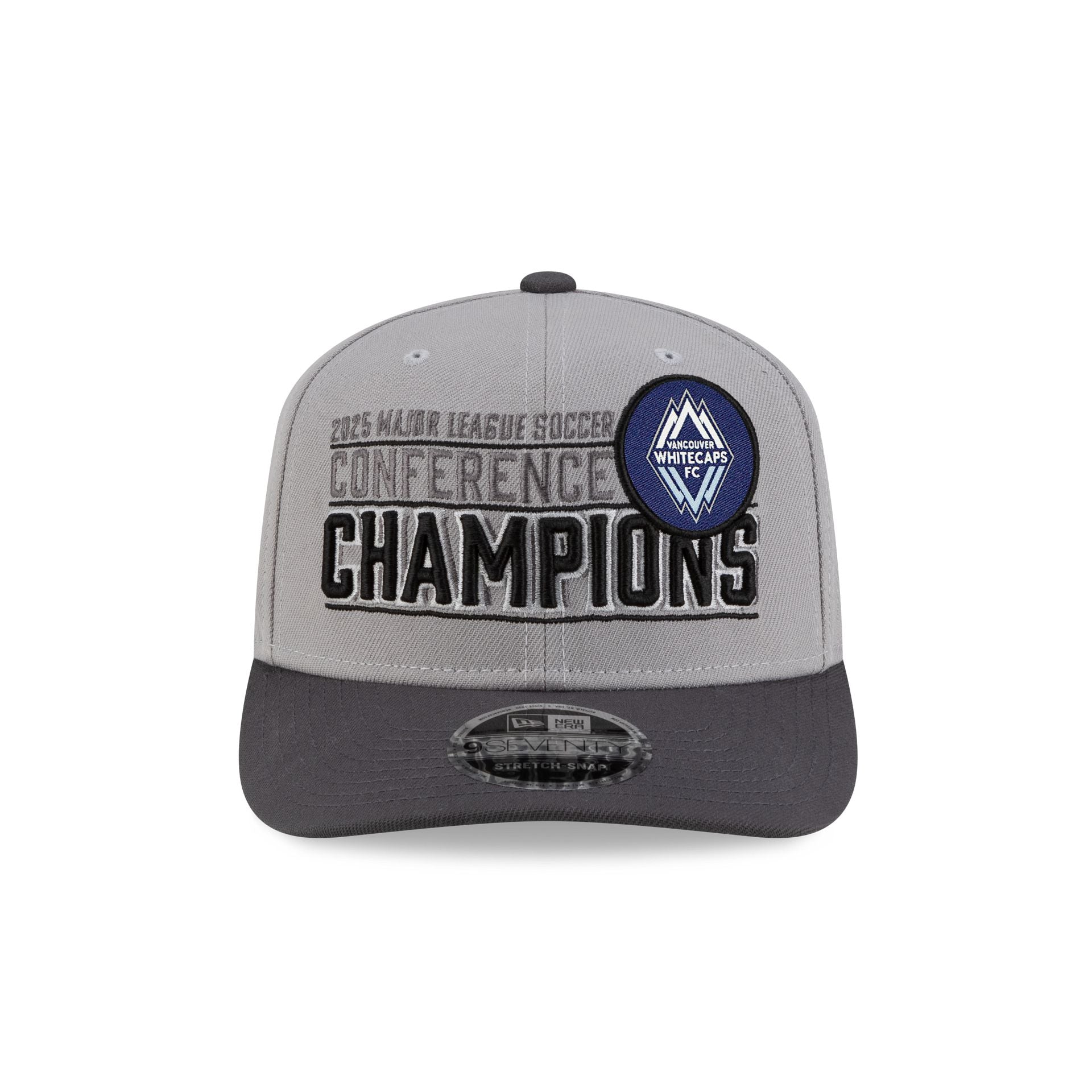 Alternative view of Vancouver Whitecaps 2025 Conference Champions 9Seventy Stretch-Snap Hat
